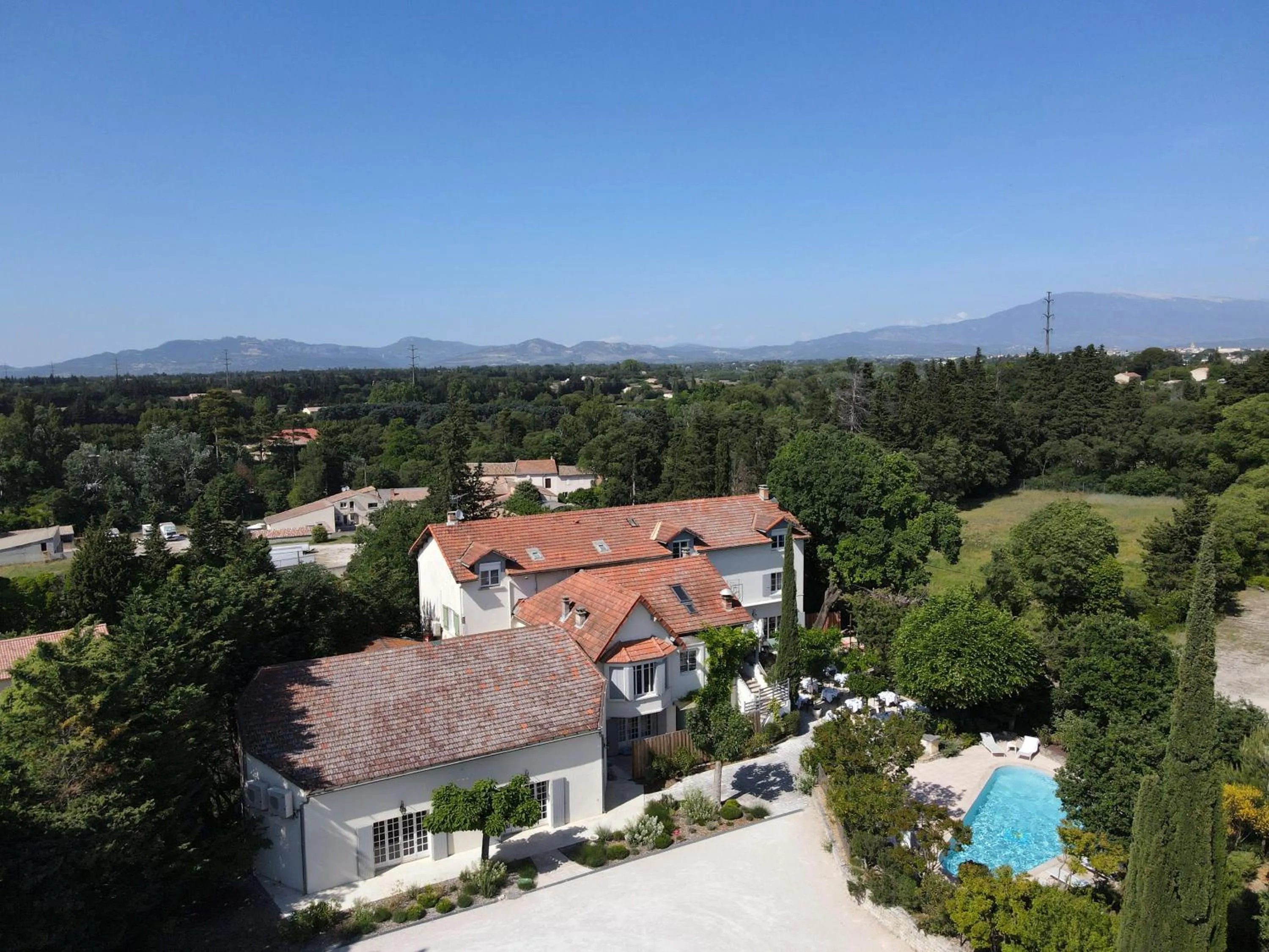 Property building in Logis Hotel Le Blason de Provence