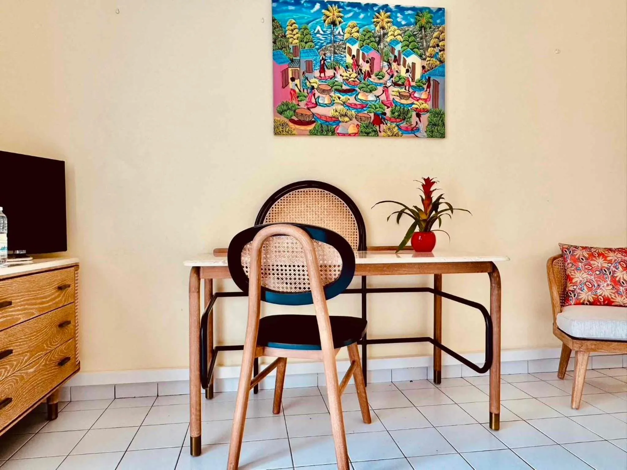 Bedroom in Résidence Le Vallon Guadeloupe Parc Piscine Appartements & Studios