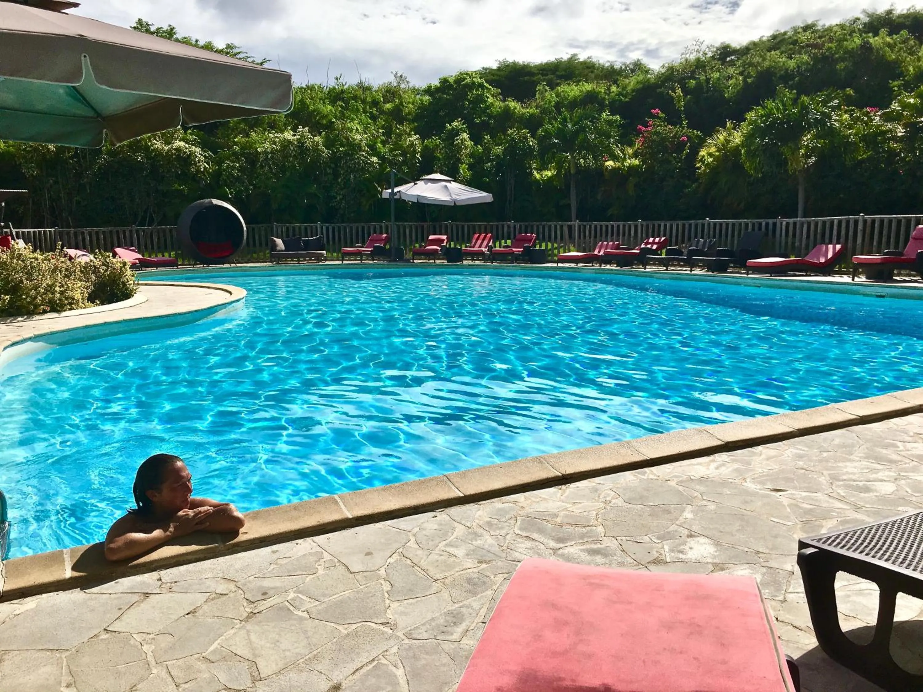 Swimming pool in Résidence Le Vallon Guadeloupe Parc Piscine Appartements & Studios