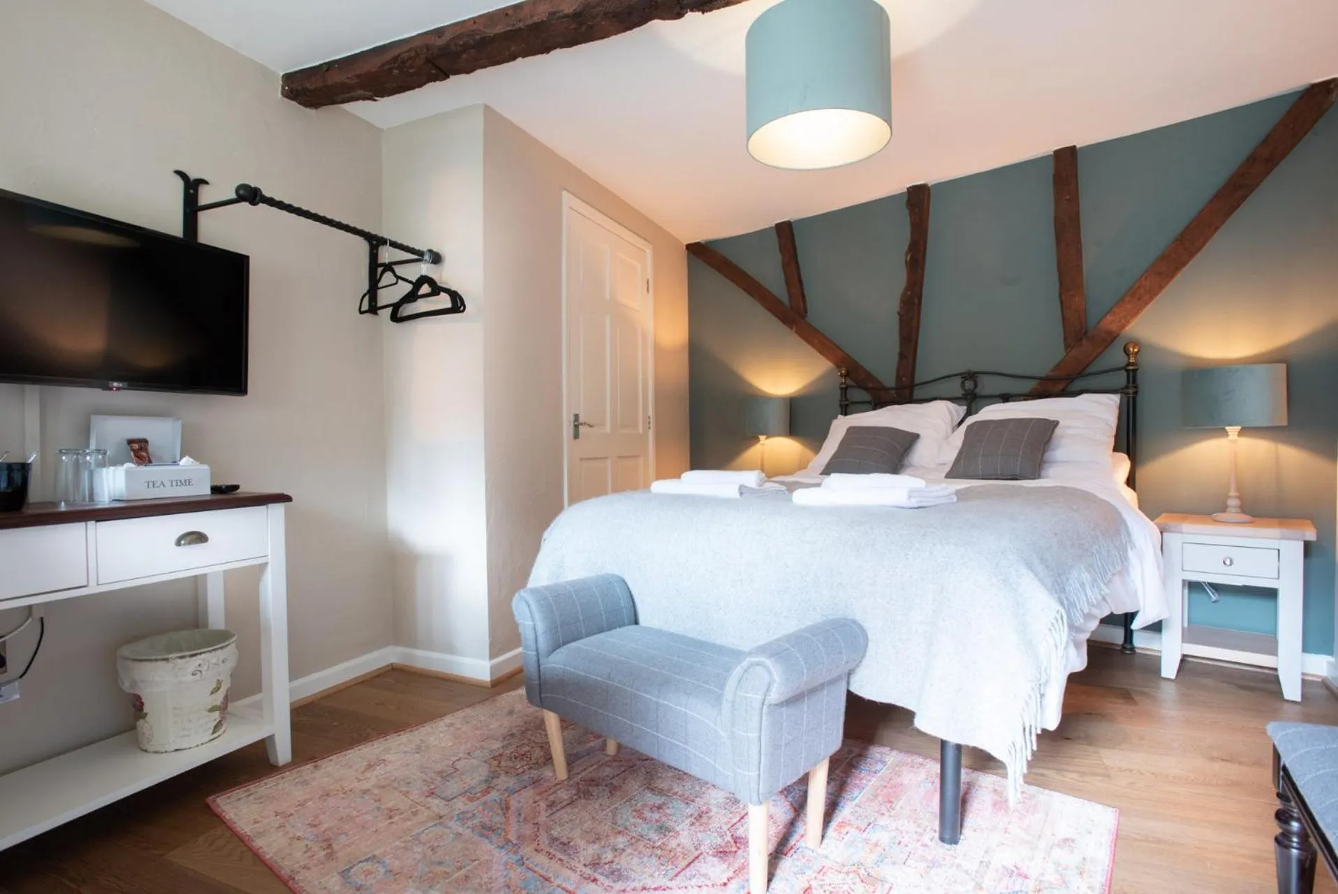 Bedroom in The Talkhouse