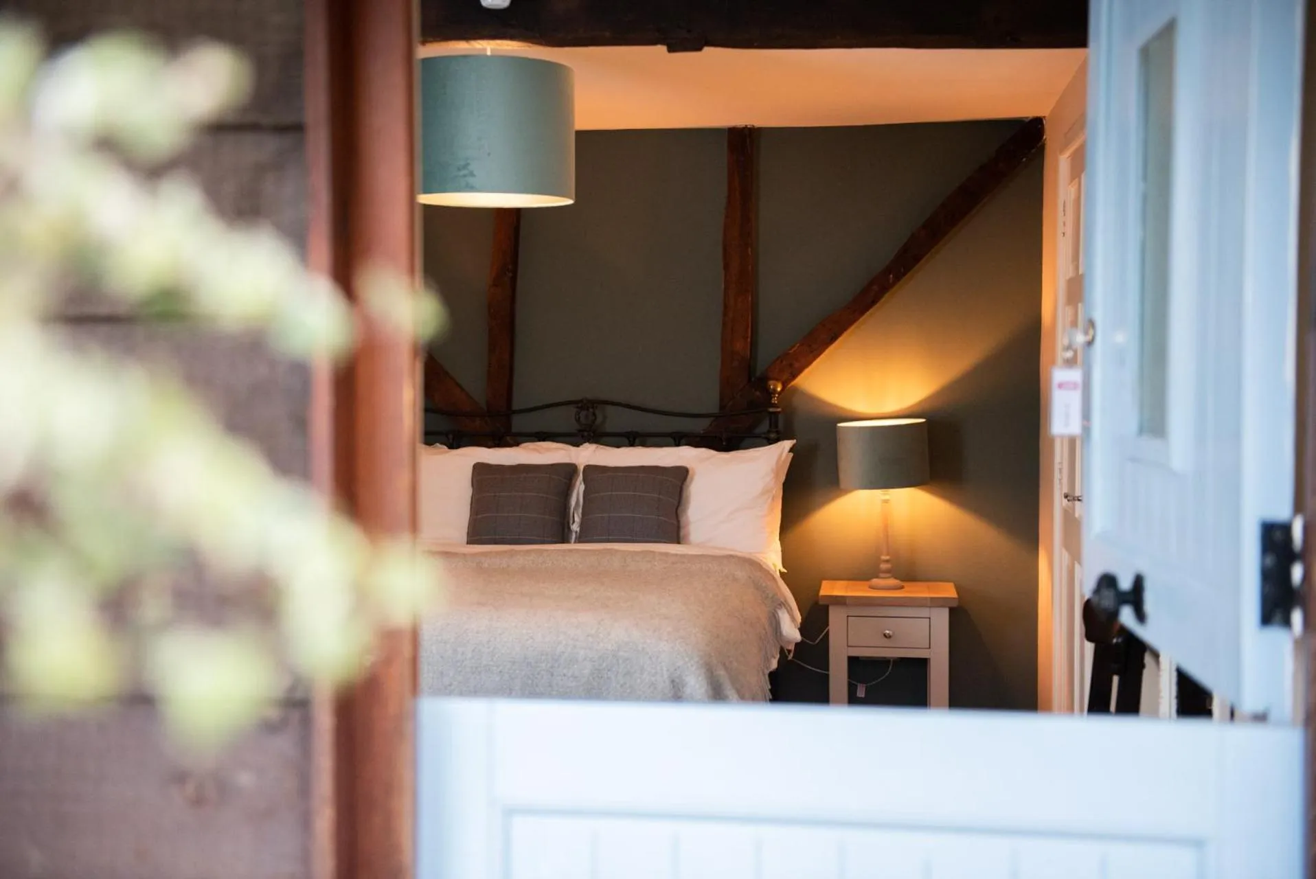 Bedroom in The Talkhouse