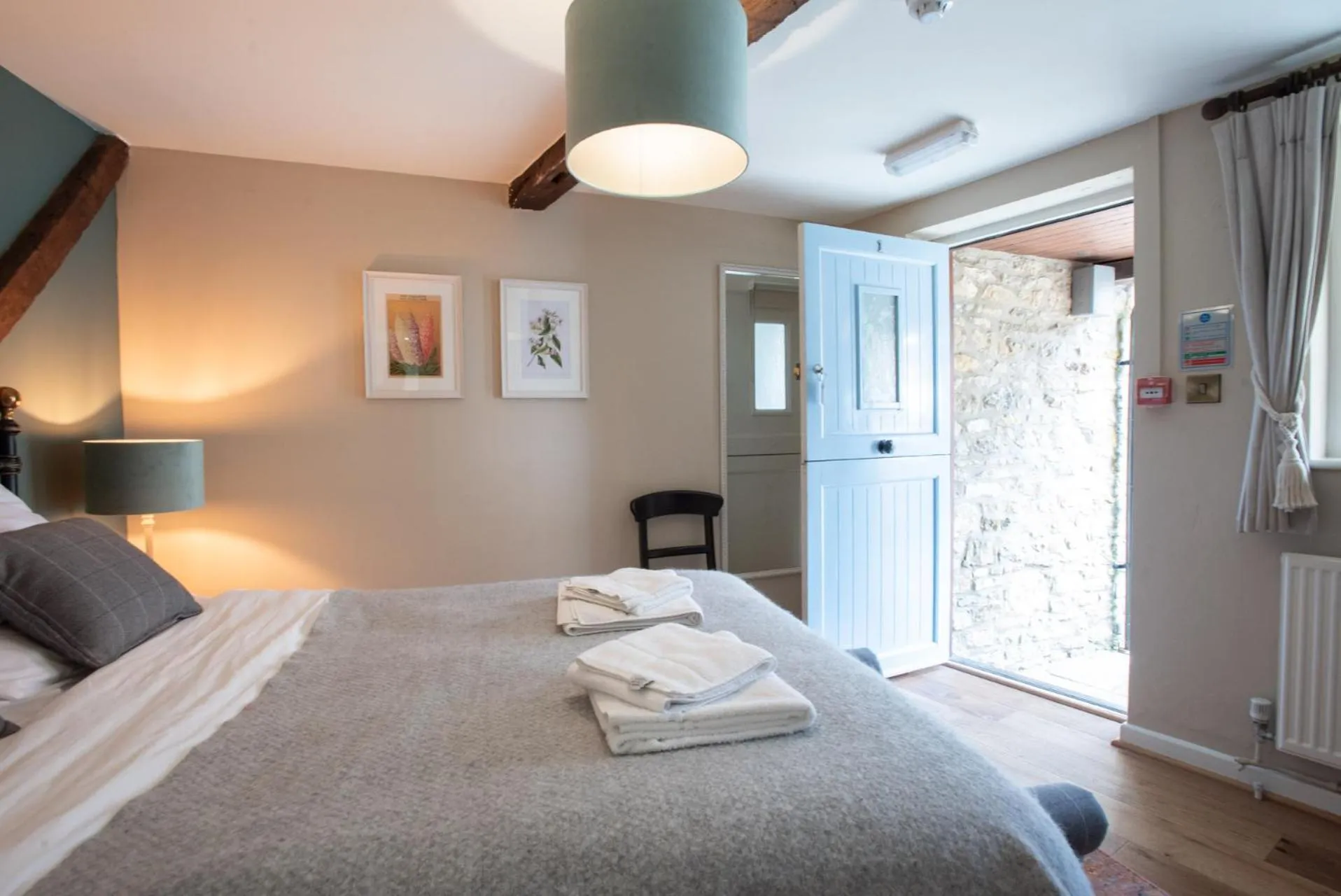 Bedroom in The Talkhouse