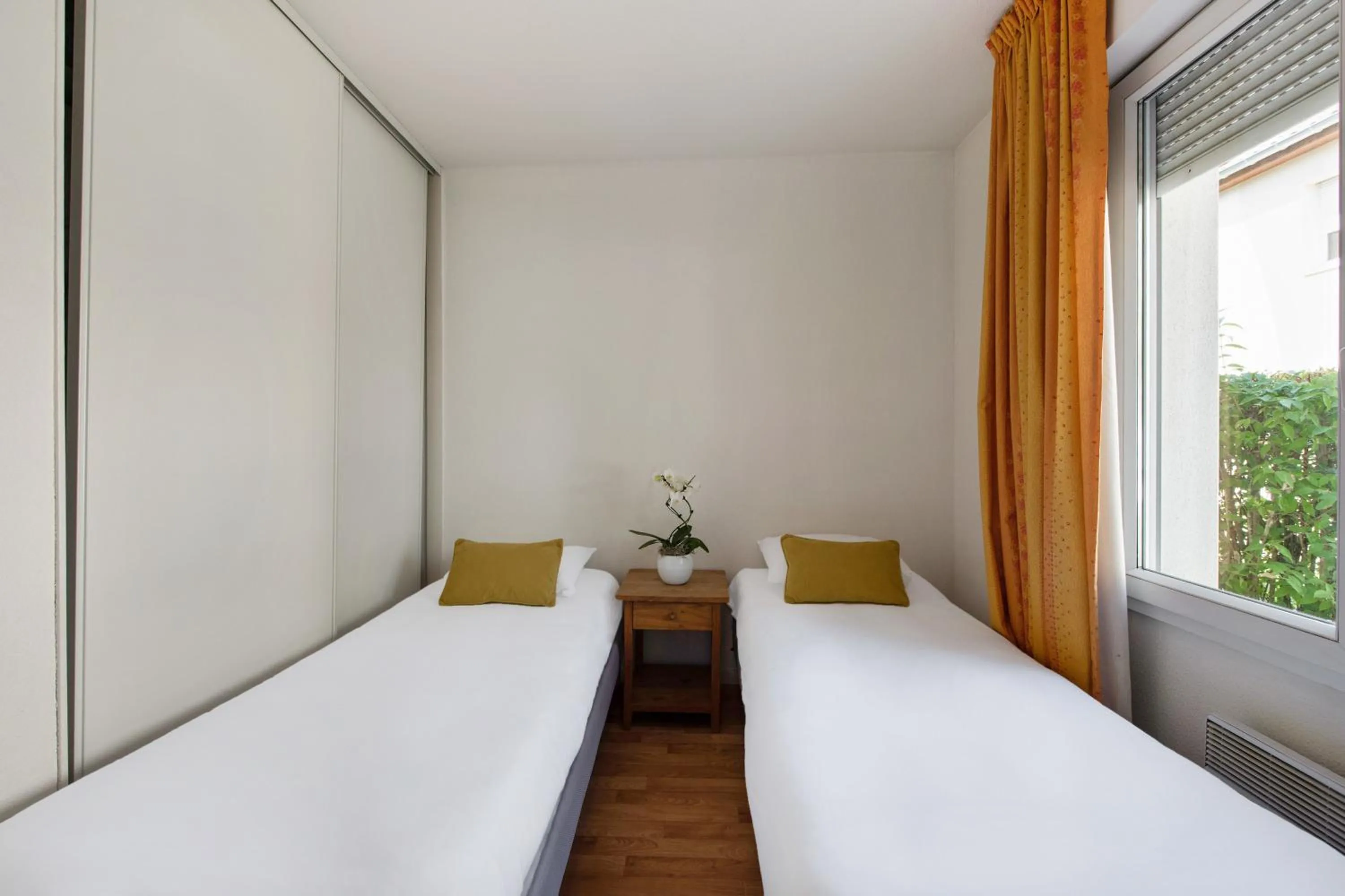 Bedroom, Bed in Appart'City Classic Dijon - Toison D'Or