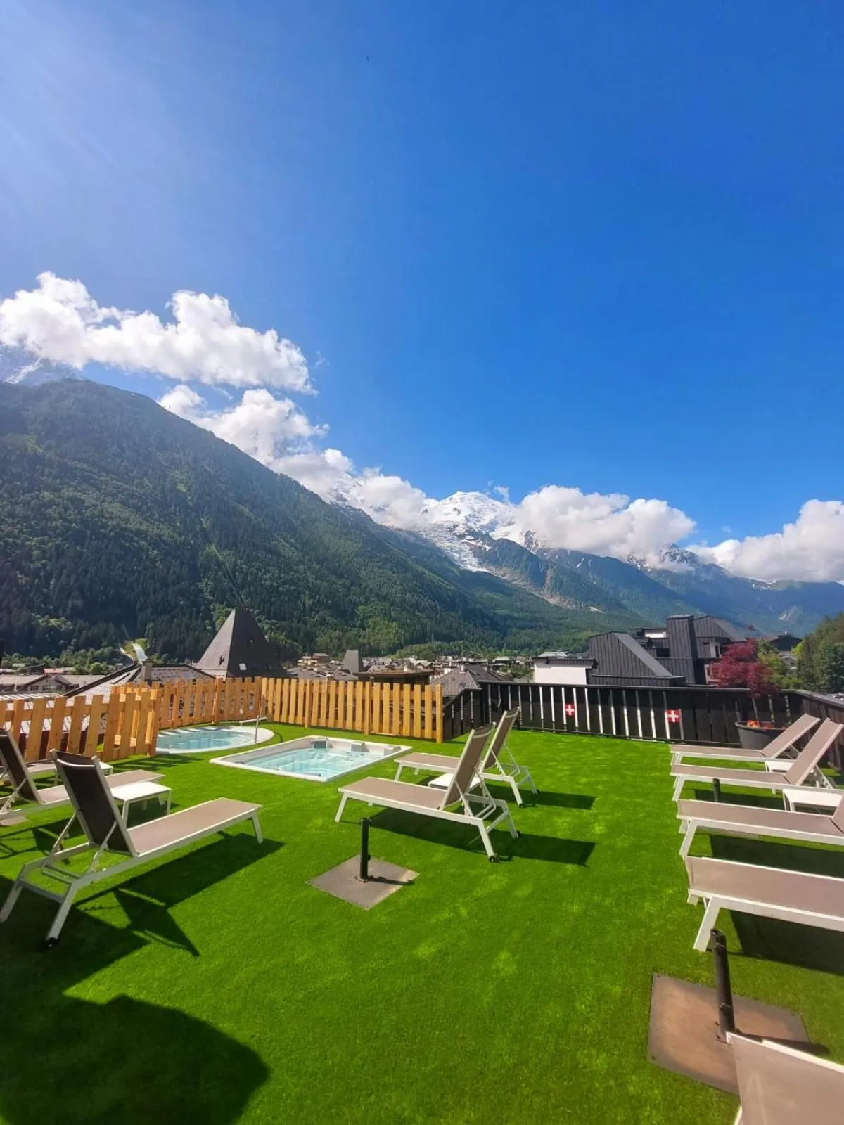 Natural landscape in Park Hotel Suisse & Spa