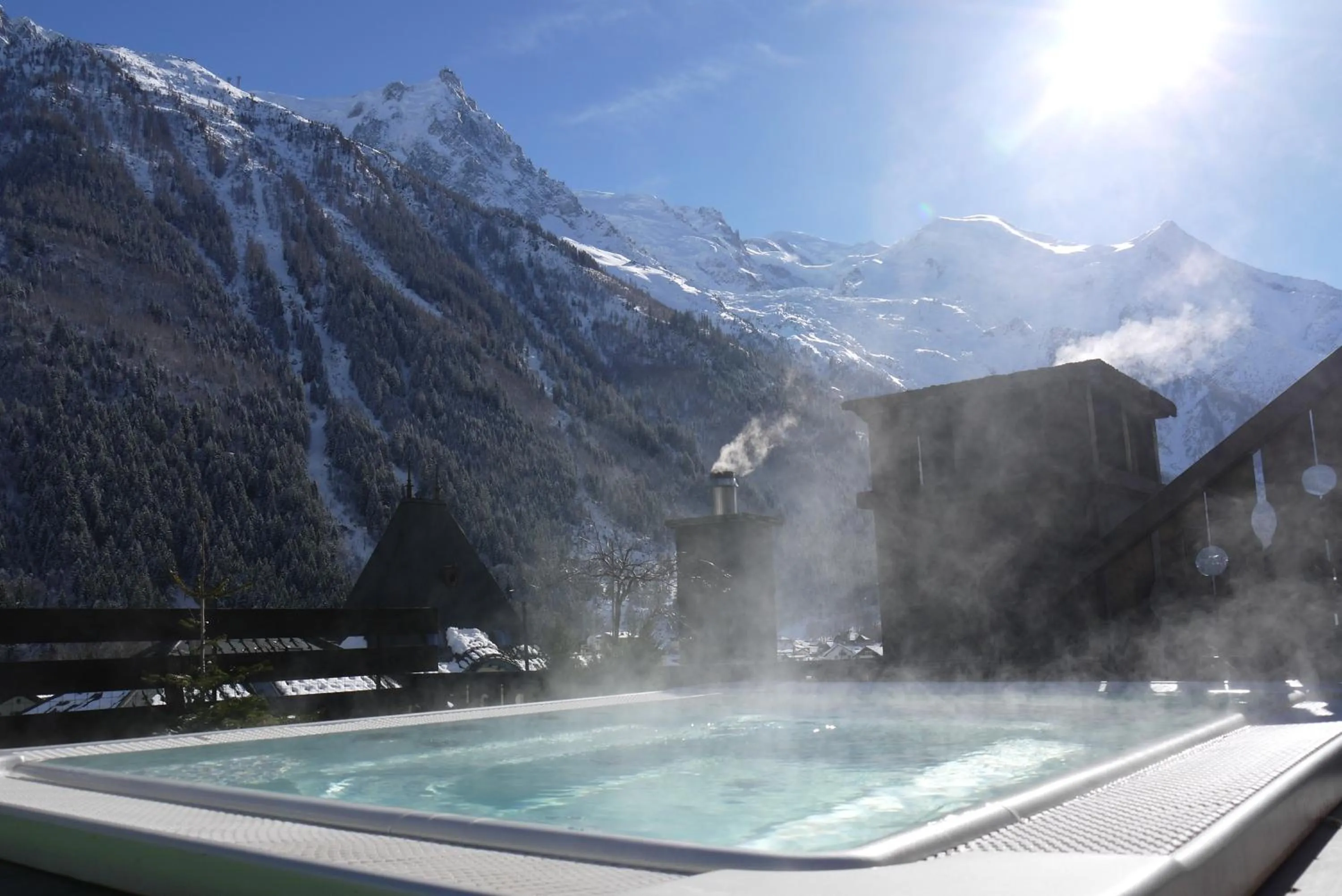 Hot Tub in Park Hotel Suisse & Spa