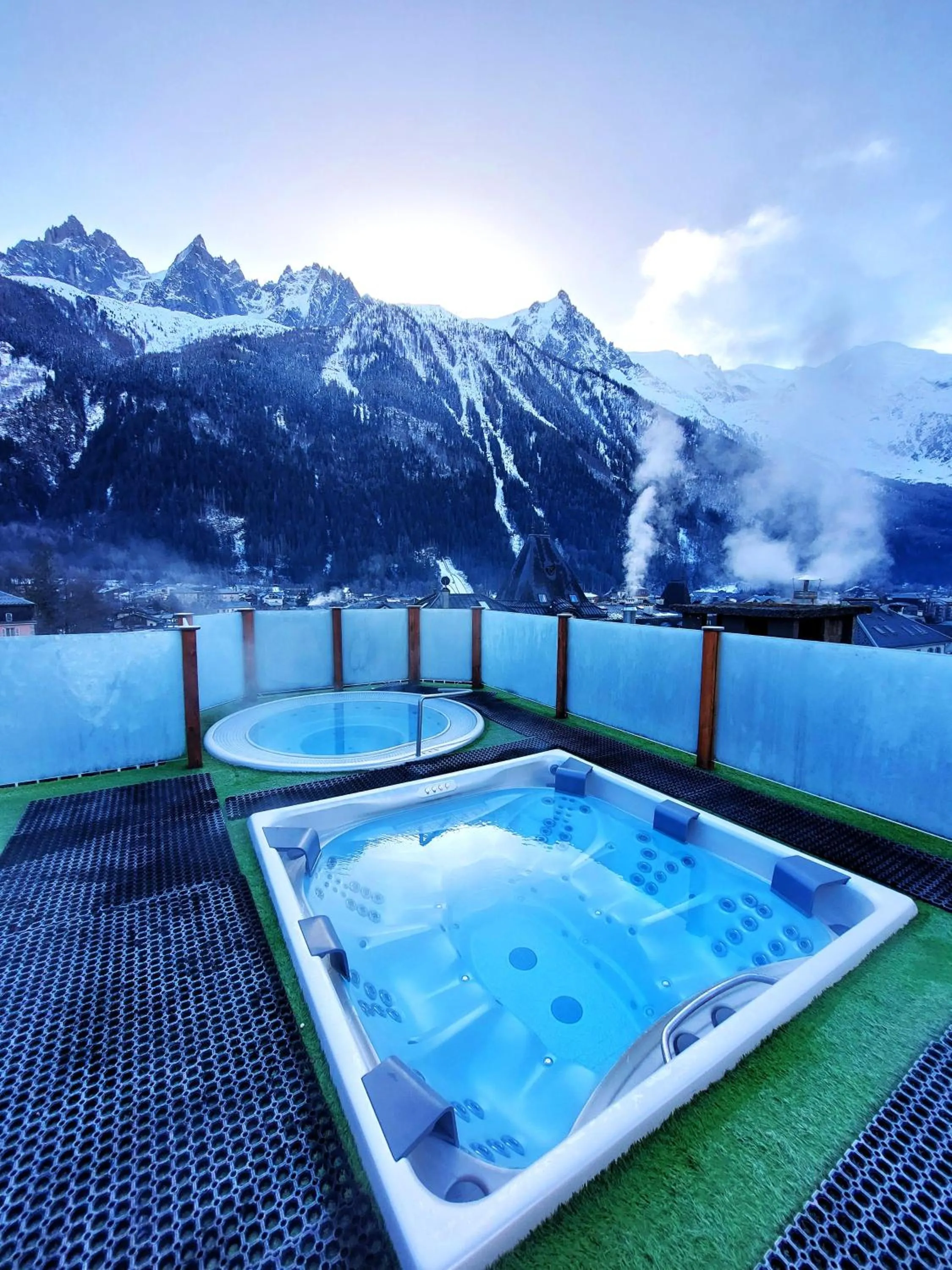 Hot Tub in Park Hotel Suisse & Spa