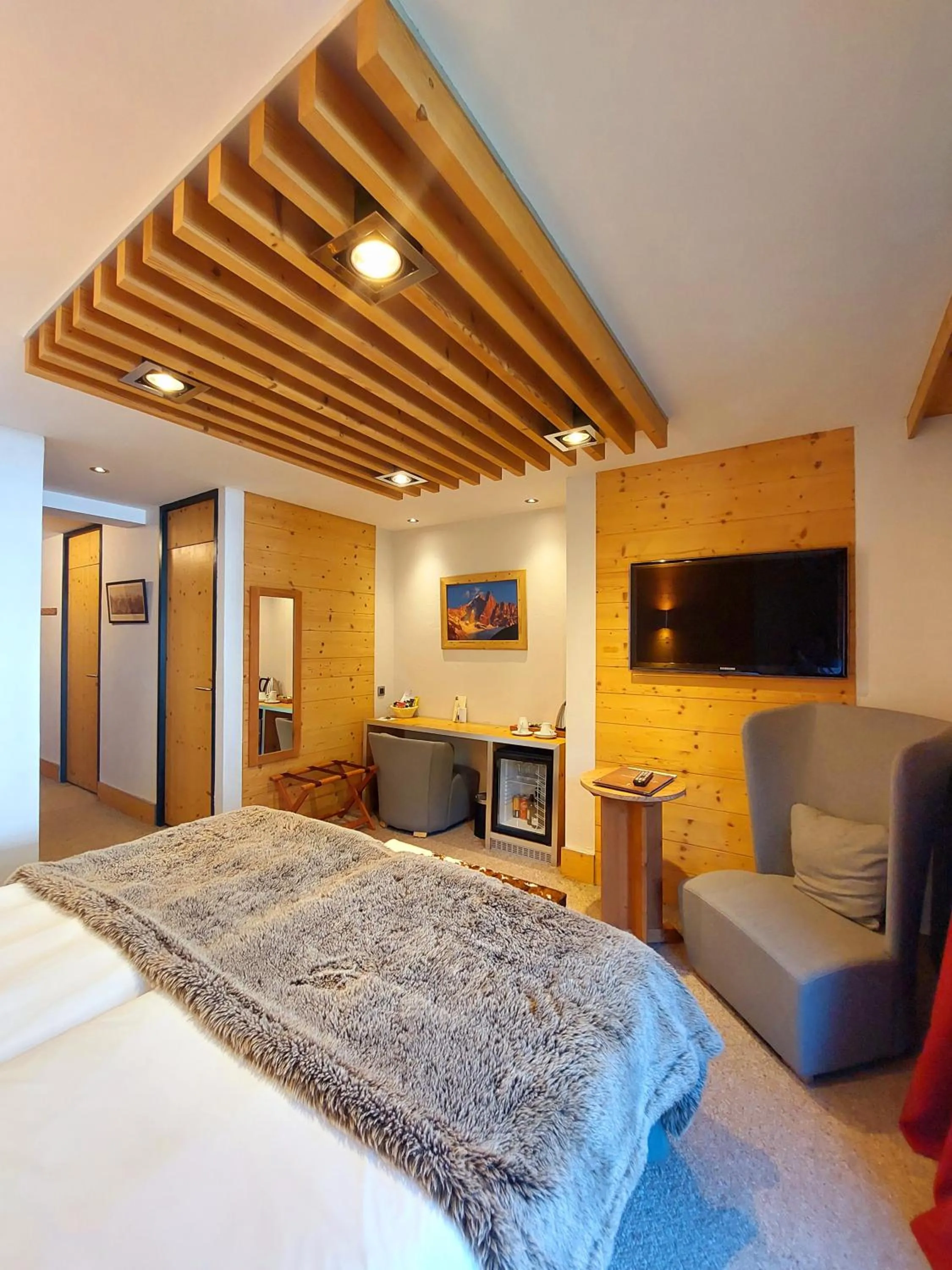 Bedroom, Bed in Park Hotel Suisse & Spa