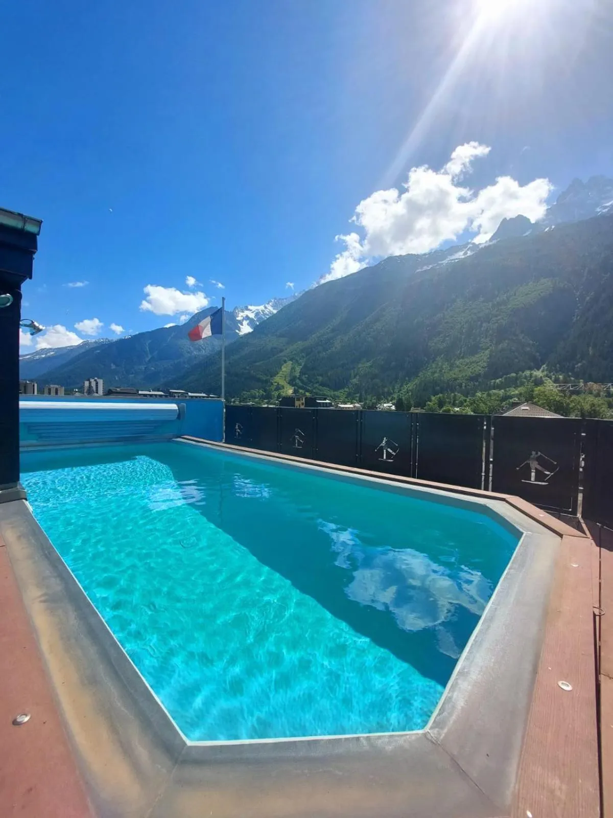 Mountain view in Park Hotel Suisse & Spa