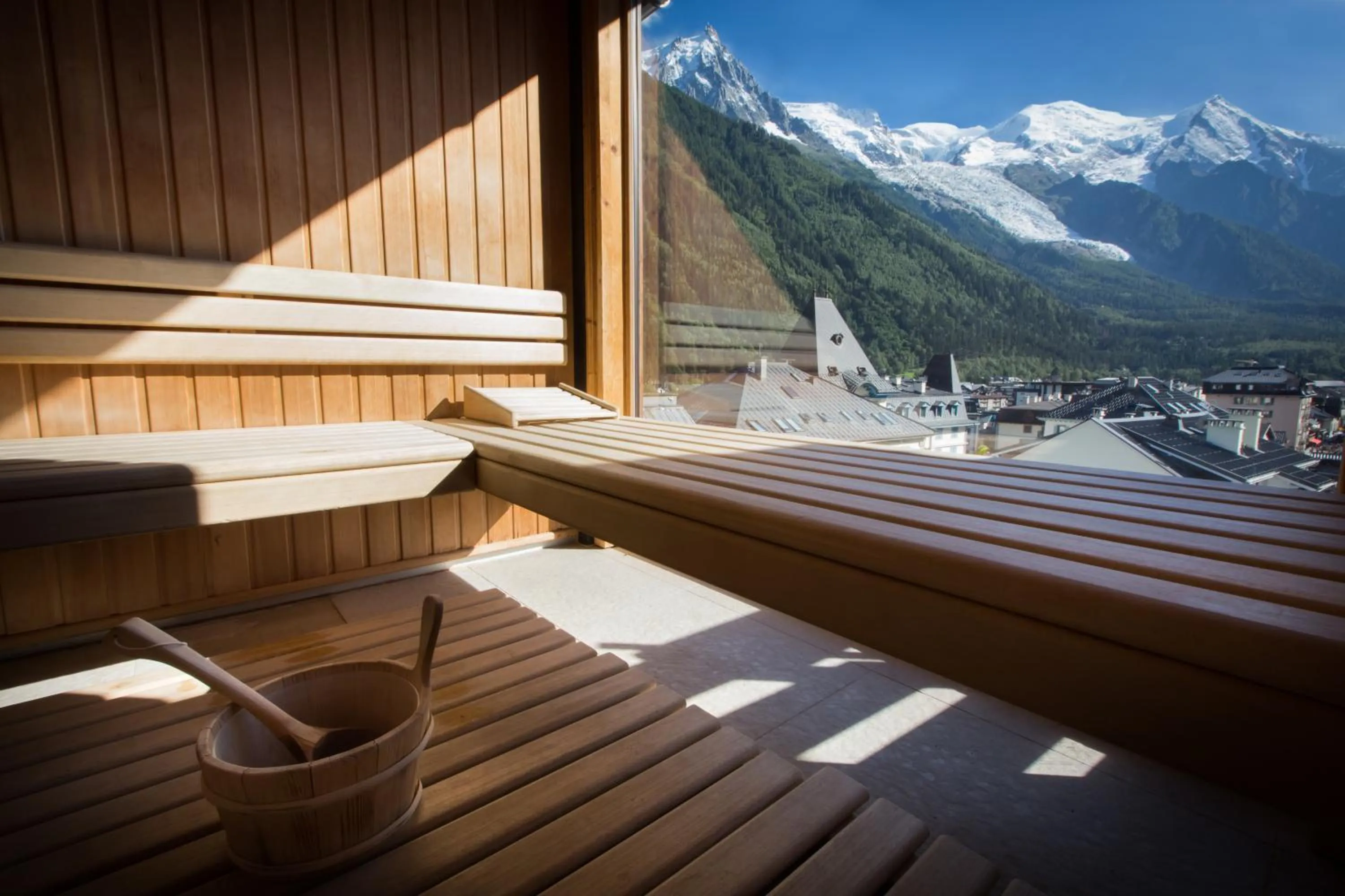 Sauna in Park Hotel Suisse & Spa