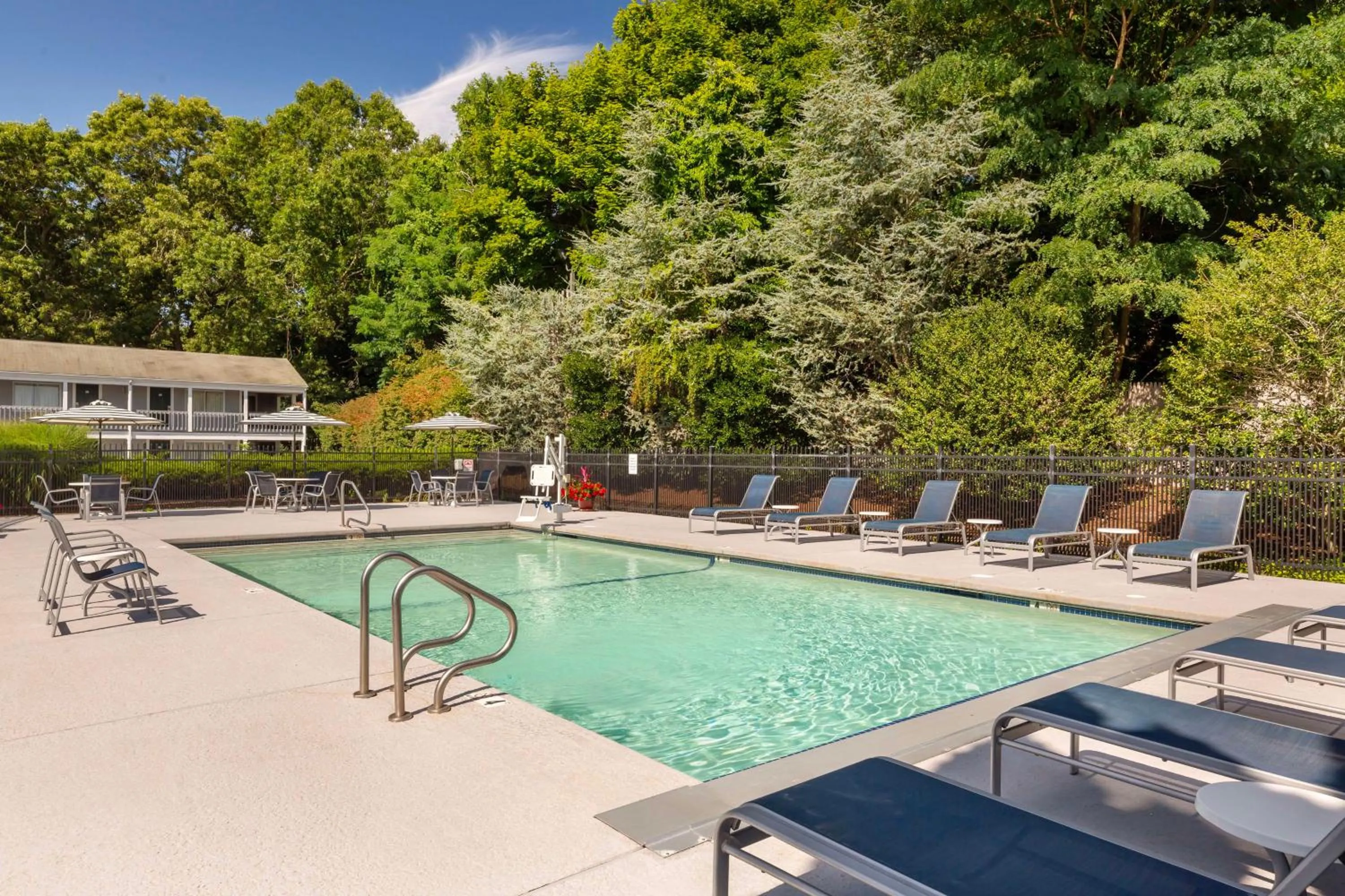 Pool view in Best Western Plus Cold Spring