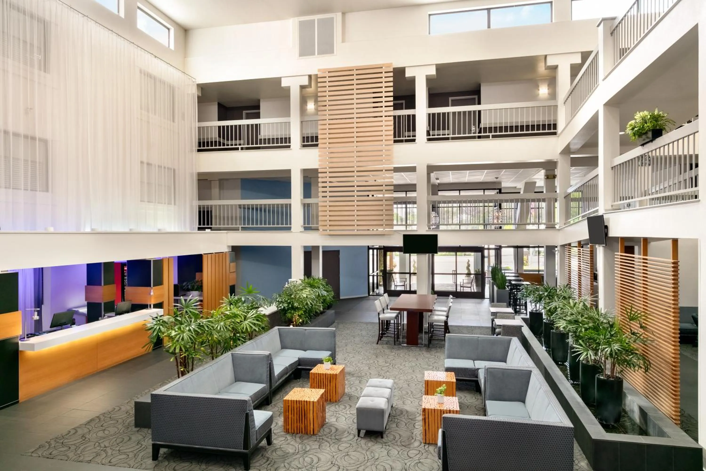 Lobby or reception in The Domain Hotel