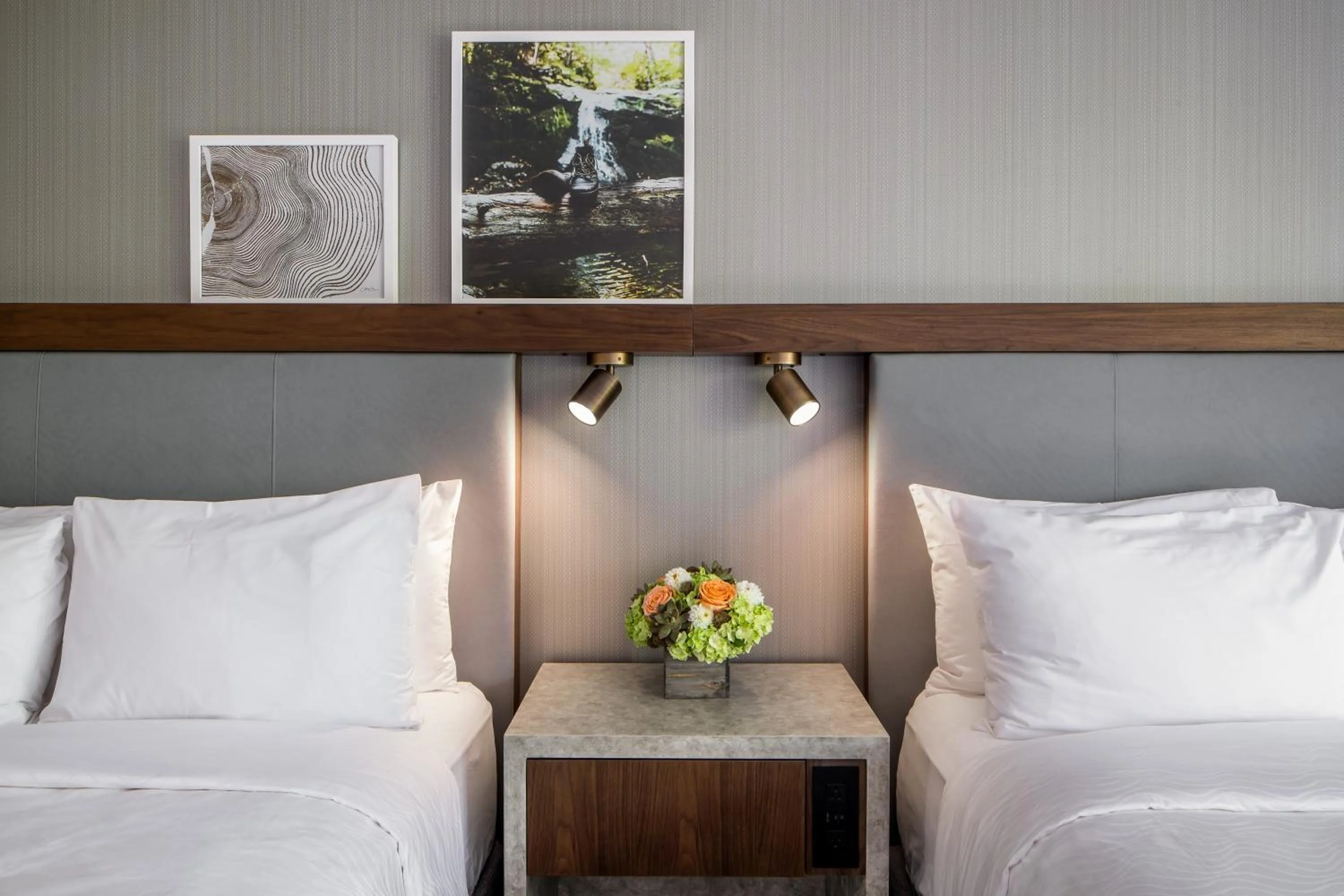 Decorative detail, Bed in The Domain Hotel