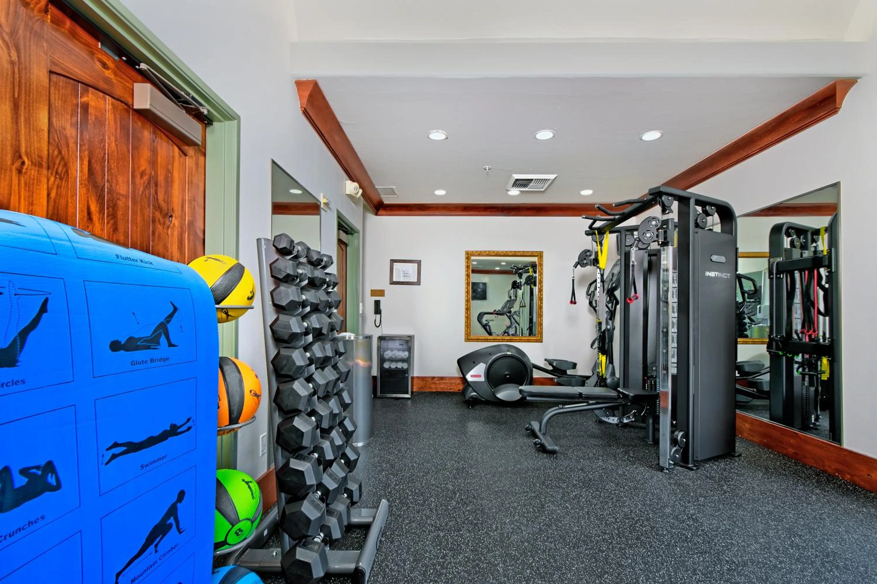 Fitness centre/facilities in Hotel Los Gatos