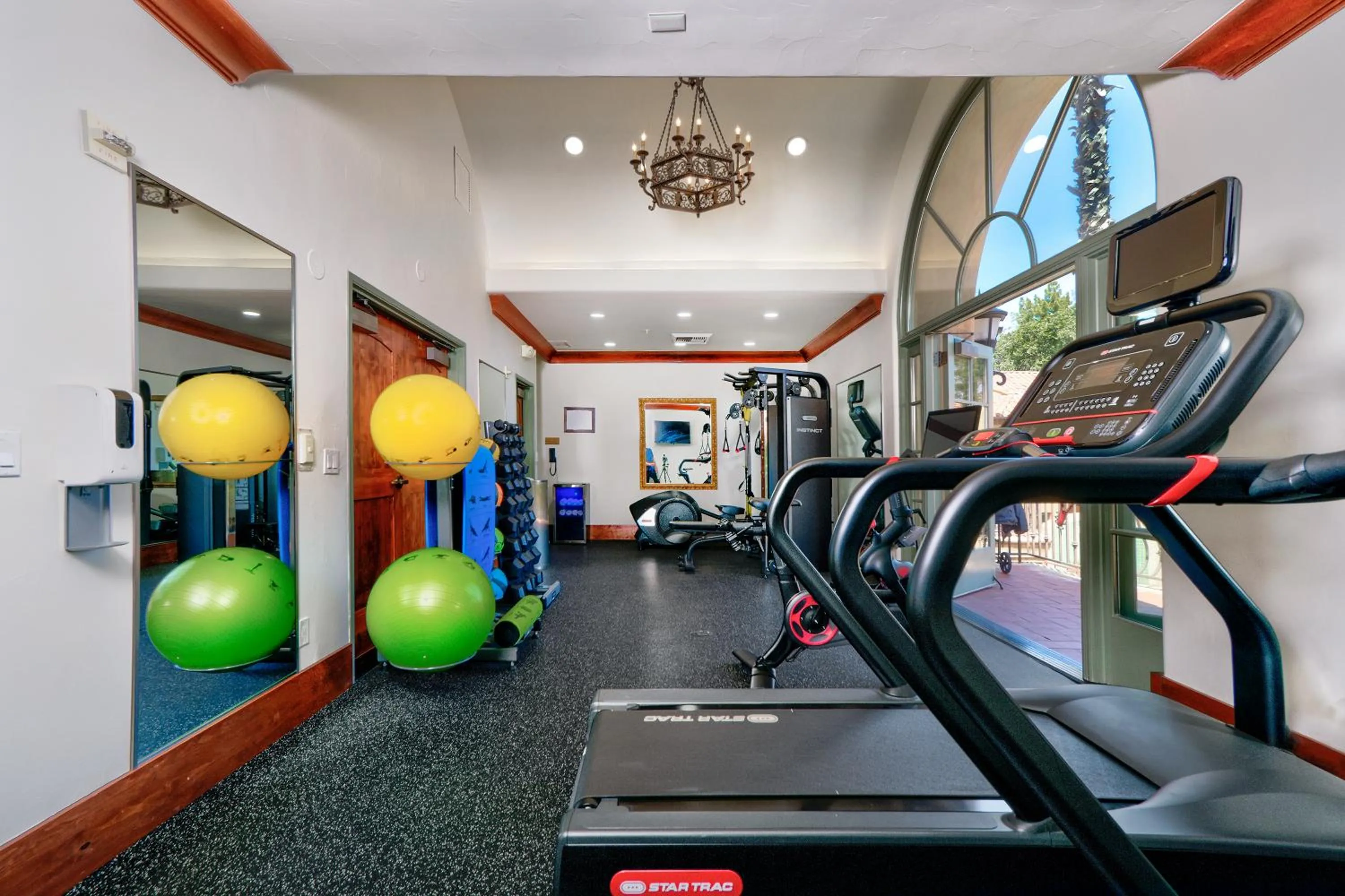 Fitness centre/facilities in Hotel Los Gatos
