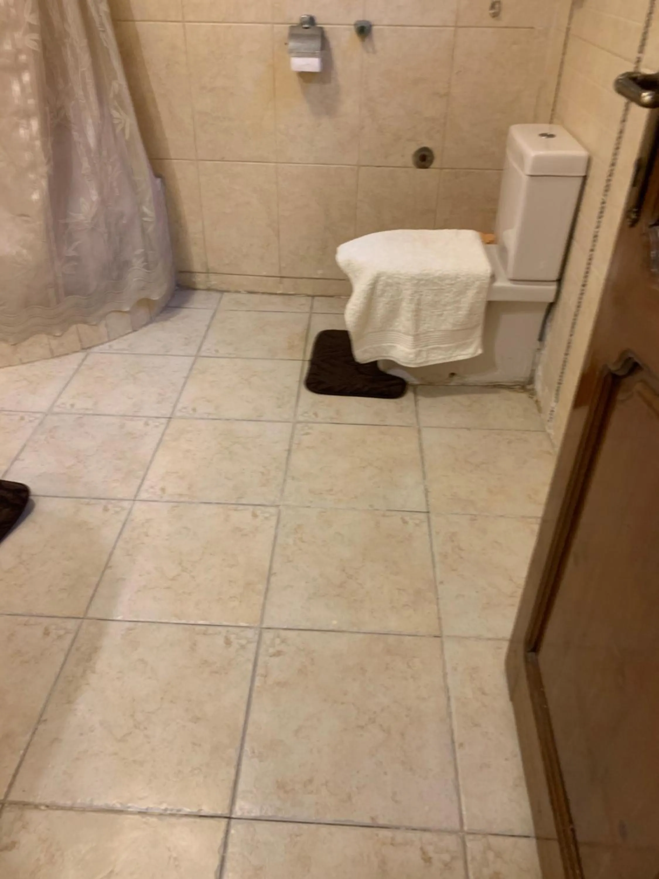 Bathroom in Draz pyramids view Bed & breakfast