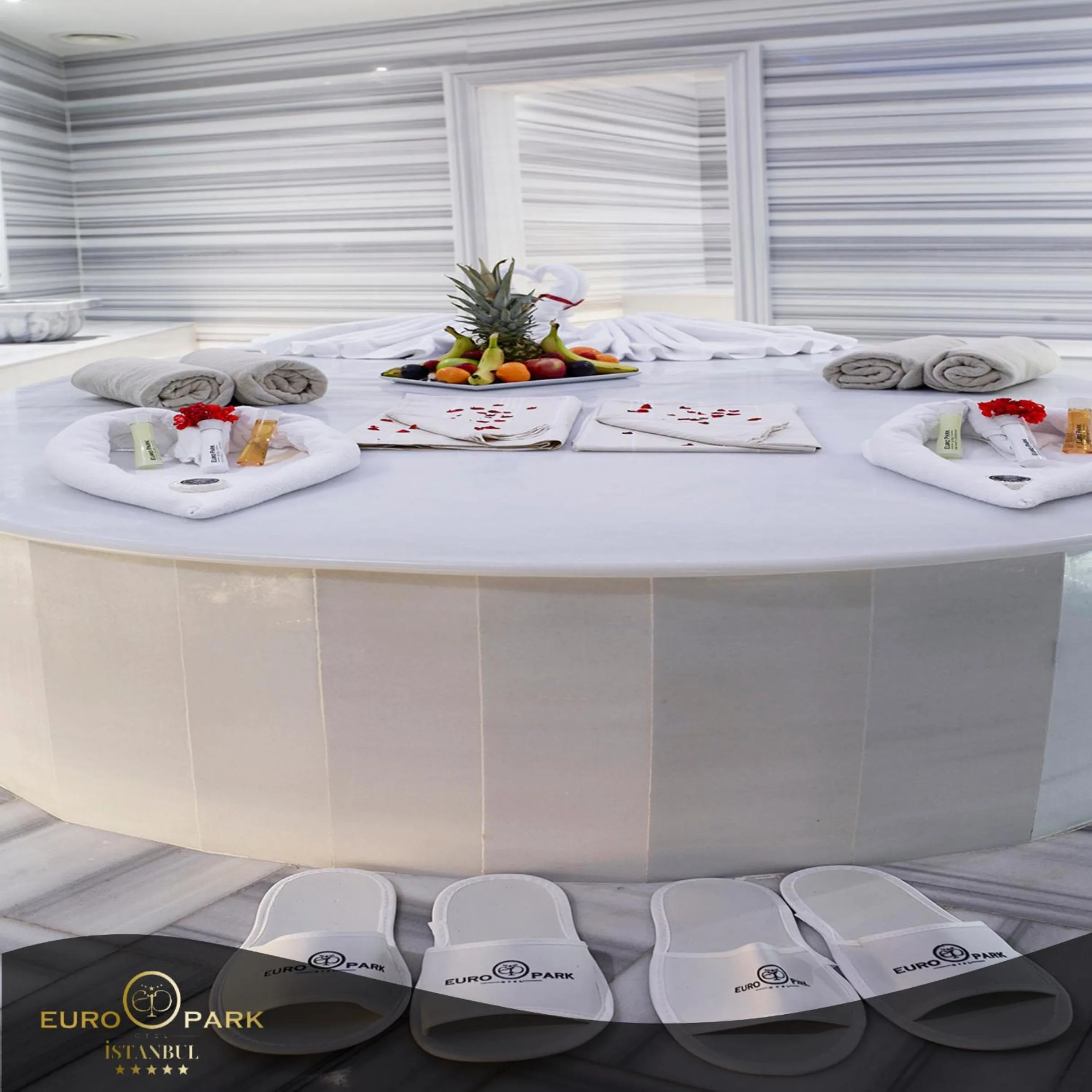 Spa and wellness centre/facilities in Euro Park Otel