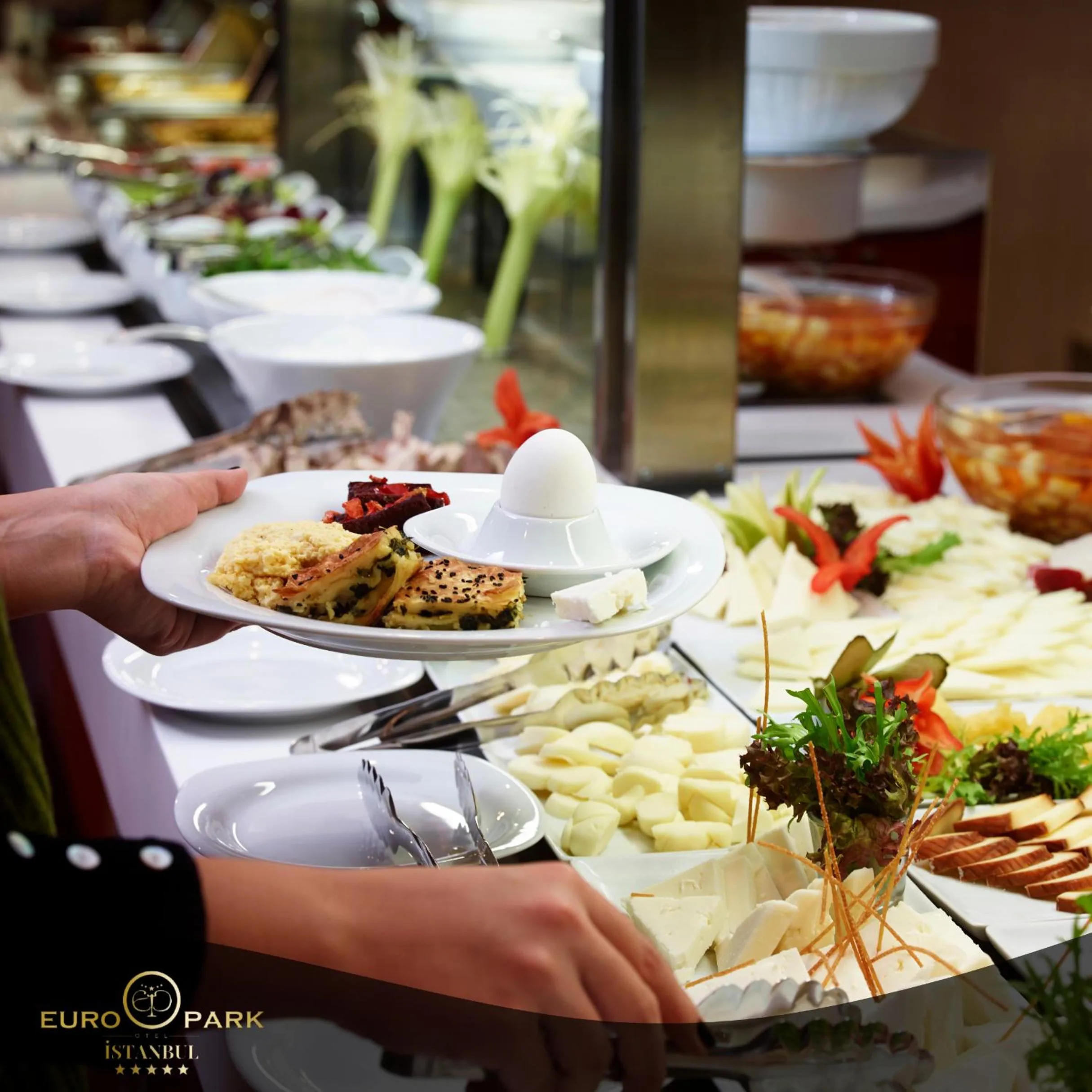 Breakfast in Euro Park Otel