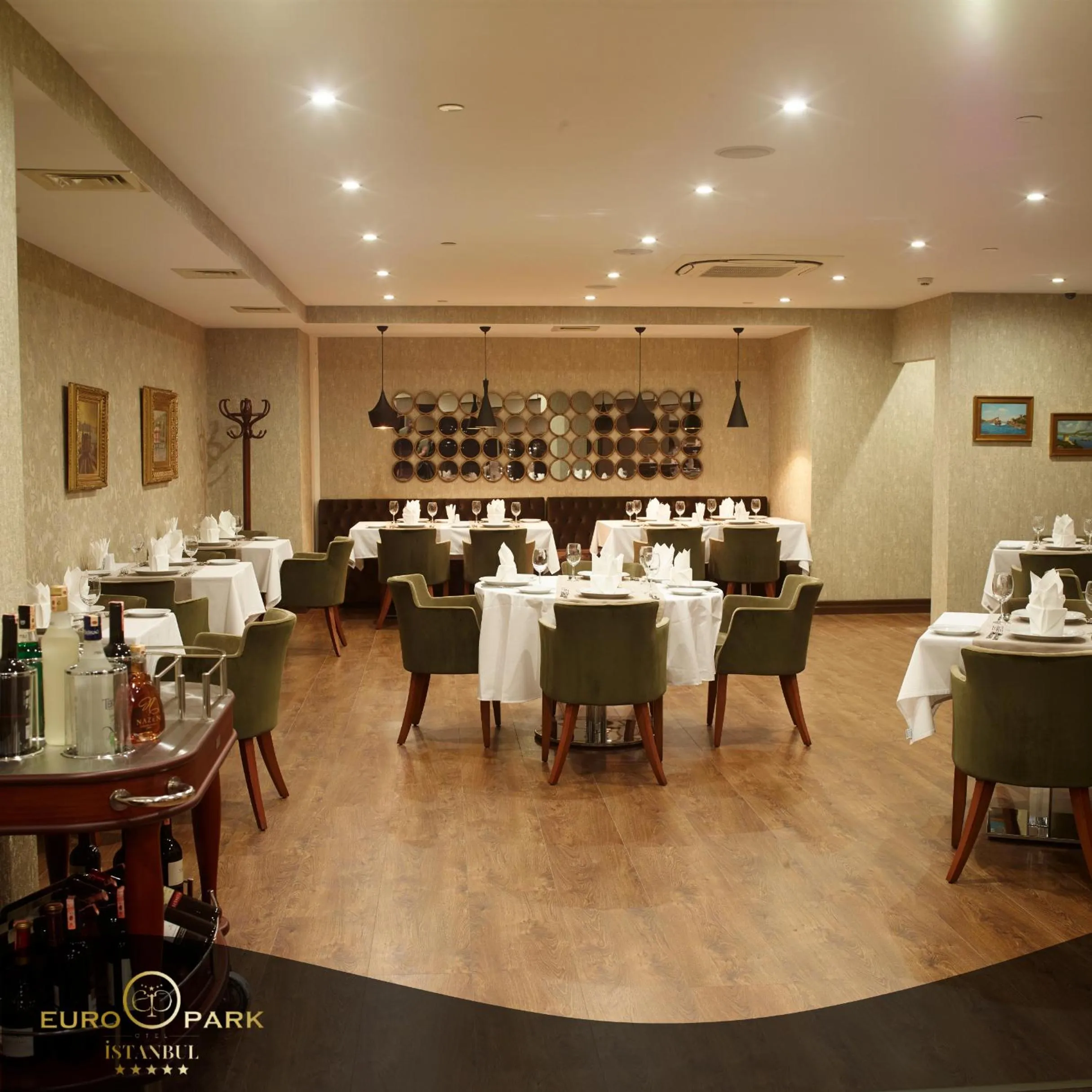 Restaurant/places to eat in Euro Park Otel