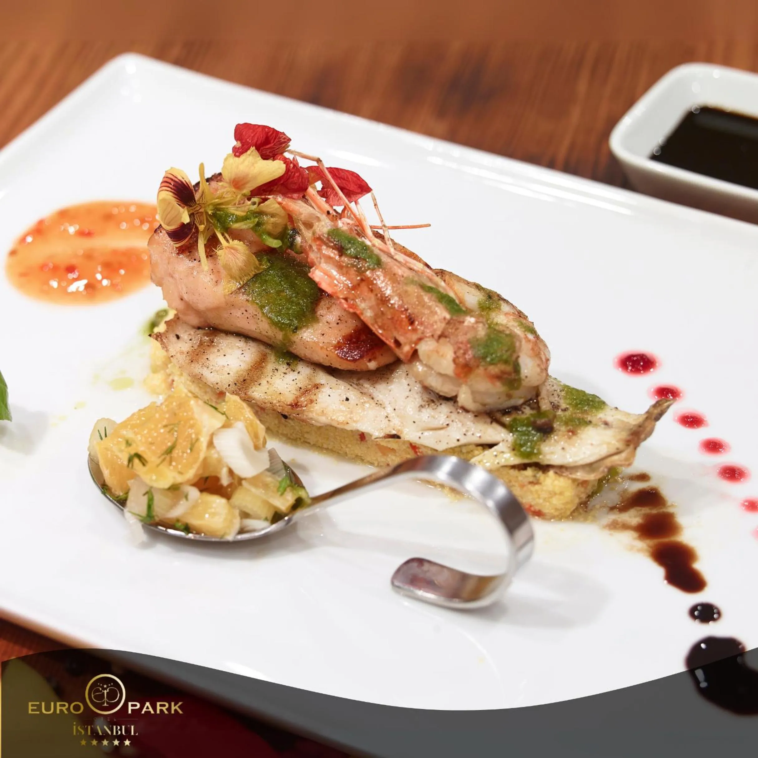 Food in Euro Park Otel