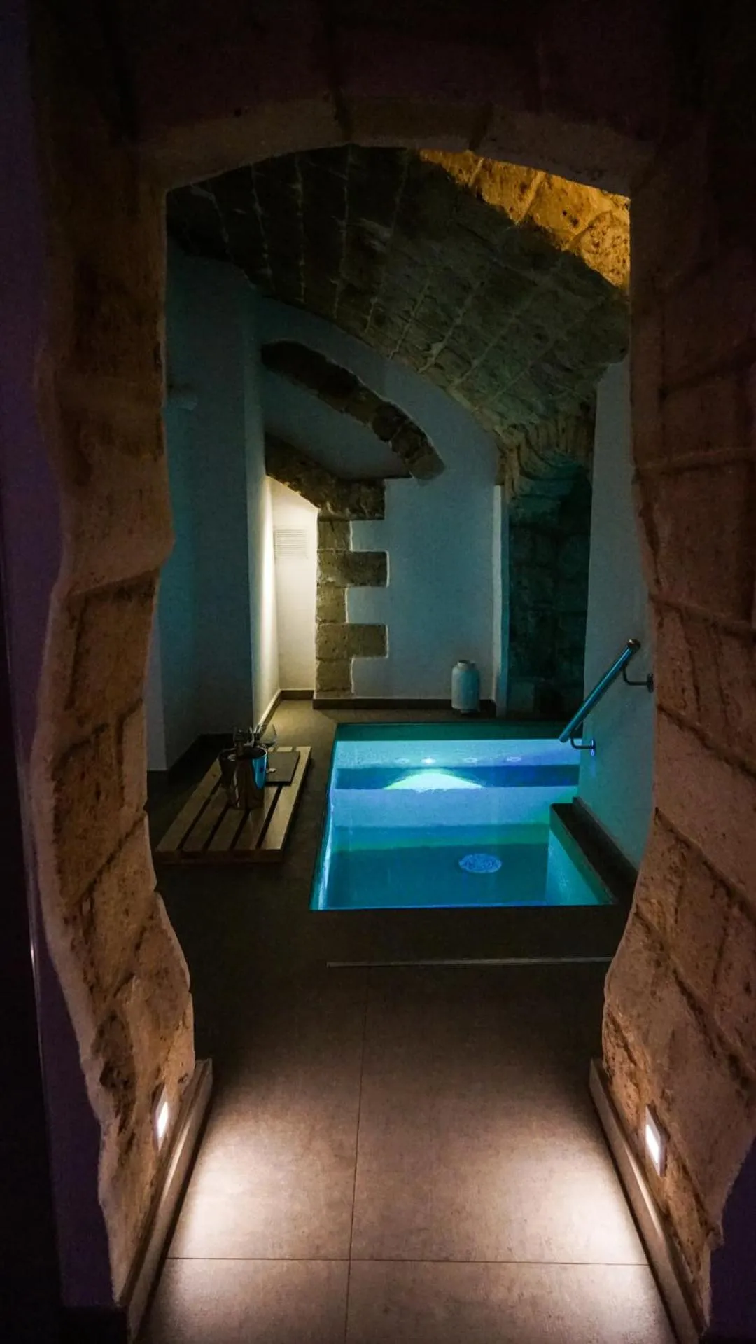 Sauna in Luna Federiciana Luxury Room & Spa