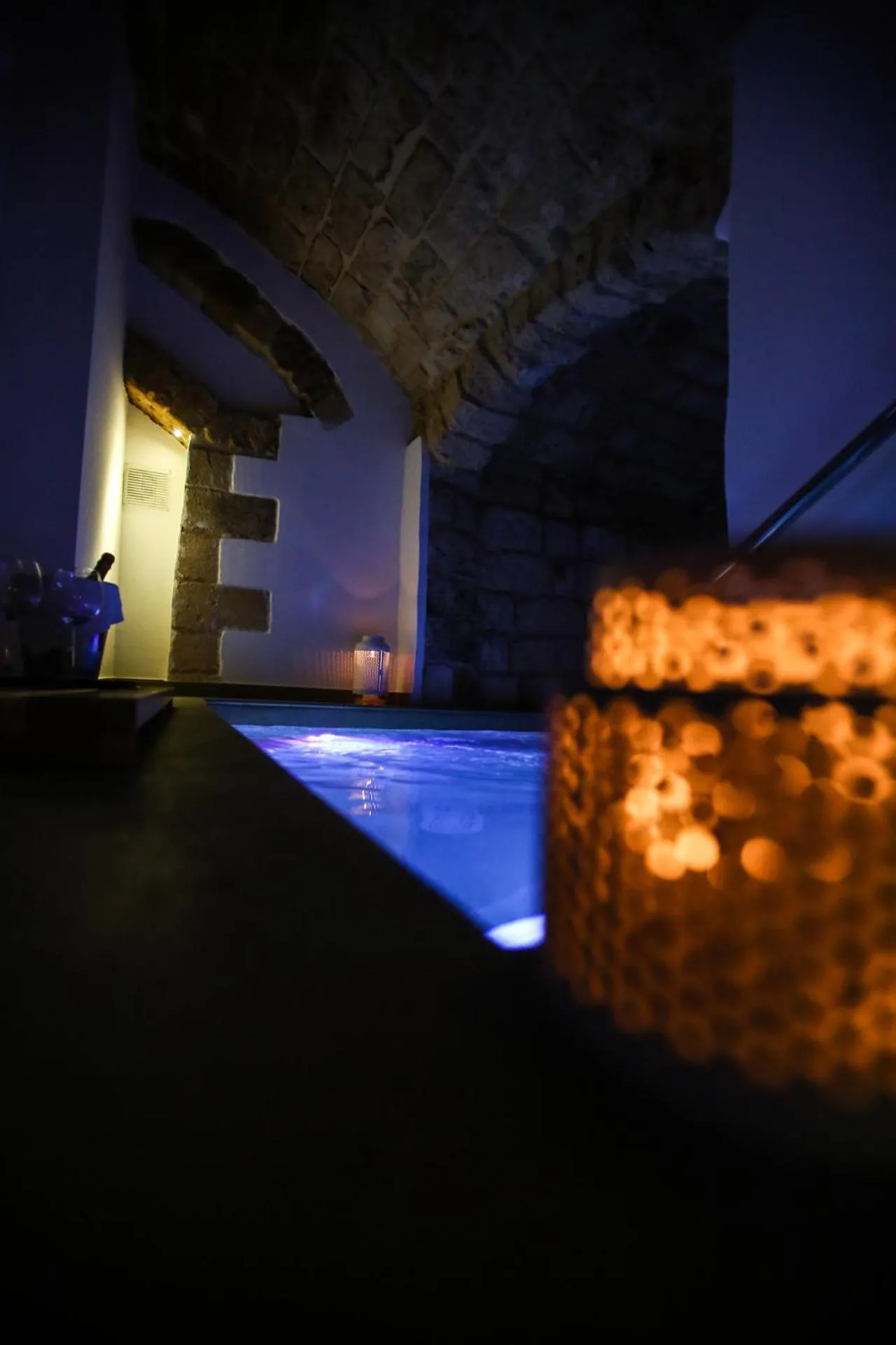 Sauna in Luna Federiciana Luxury Room & Spa