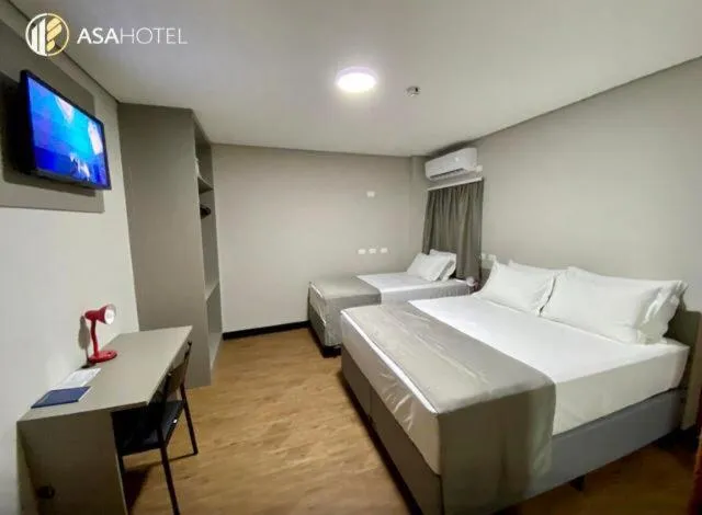 Bed in Asa Hotel