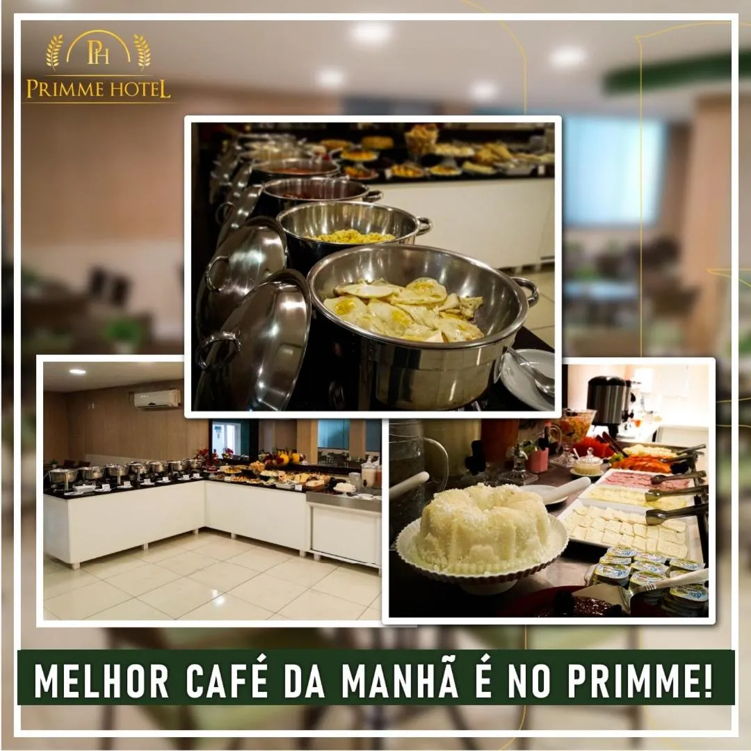 Food and drinks in Primme Hotel Aracaju