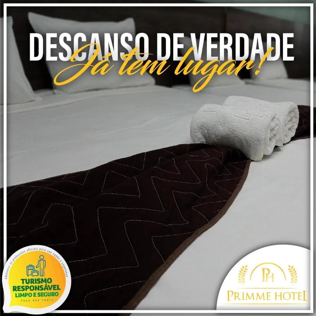 Bed in Primme Hotel Aracaju