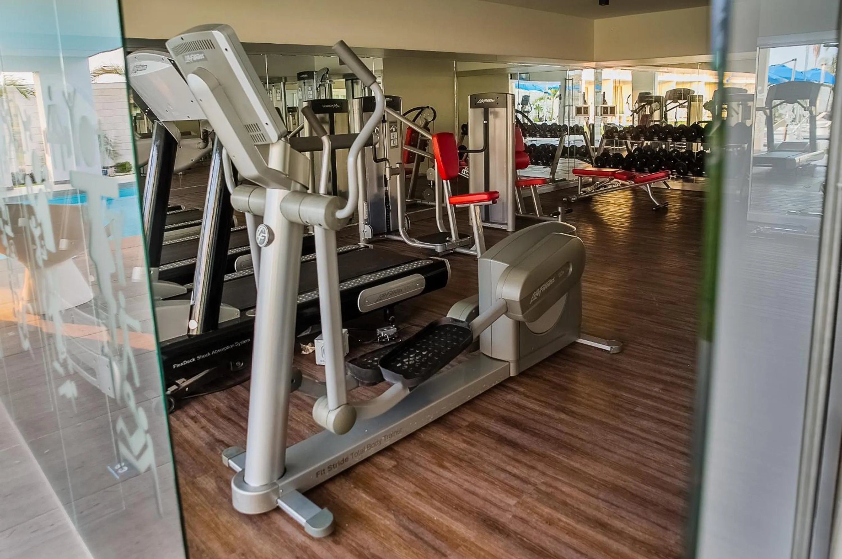 Fitness centre/facilities in Hotel Aqua Spa & Resort