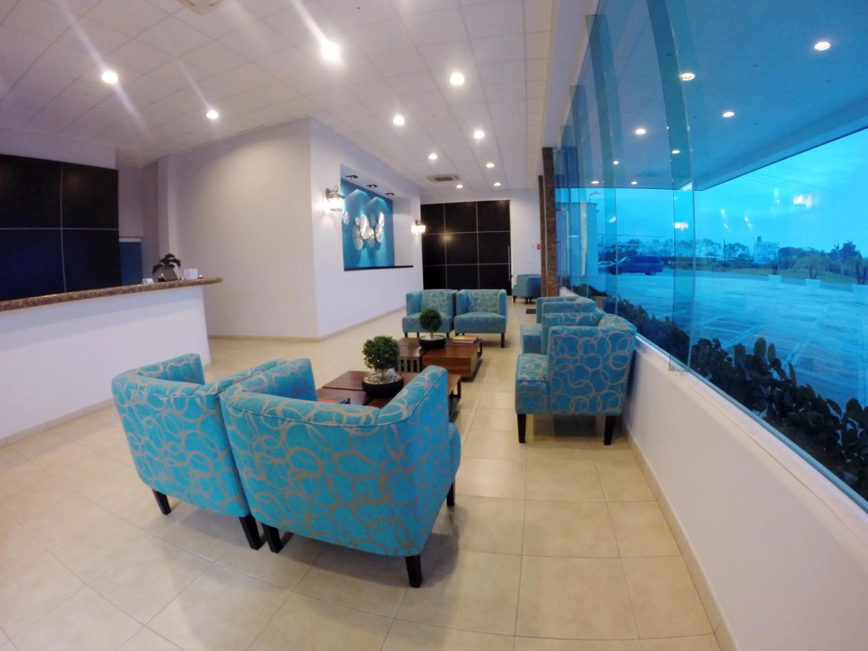 Lobby or reception in Hotel Aqua Spa & Resort