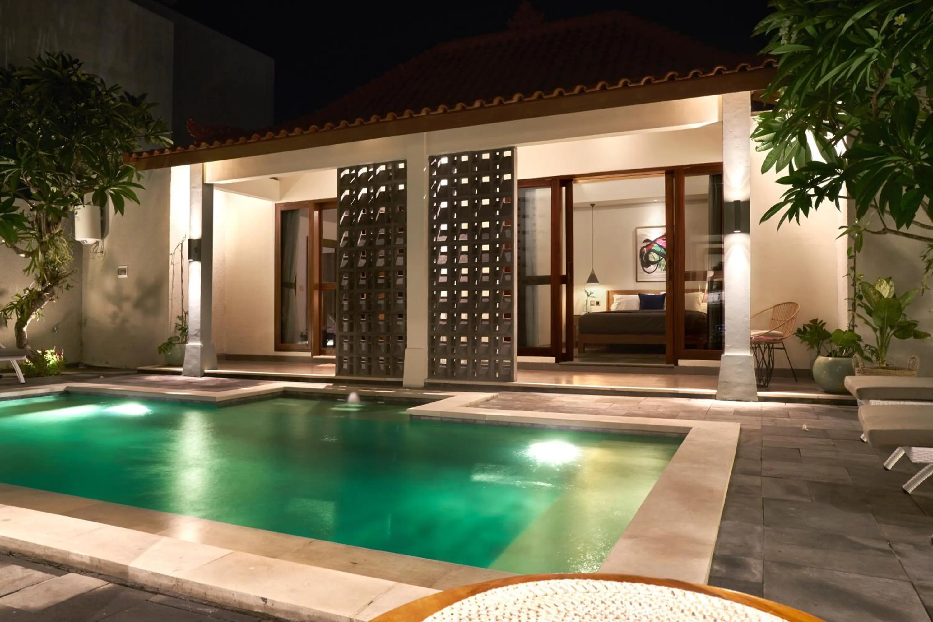Night in Villa Brabhan Seminyak