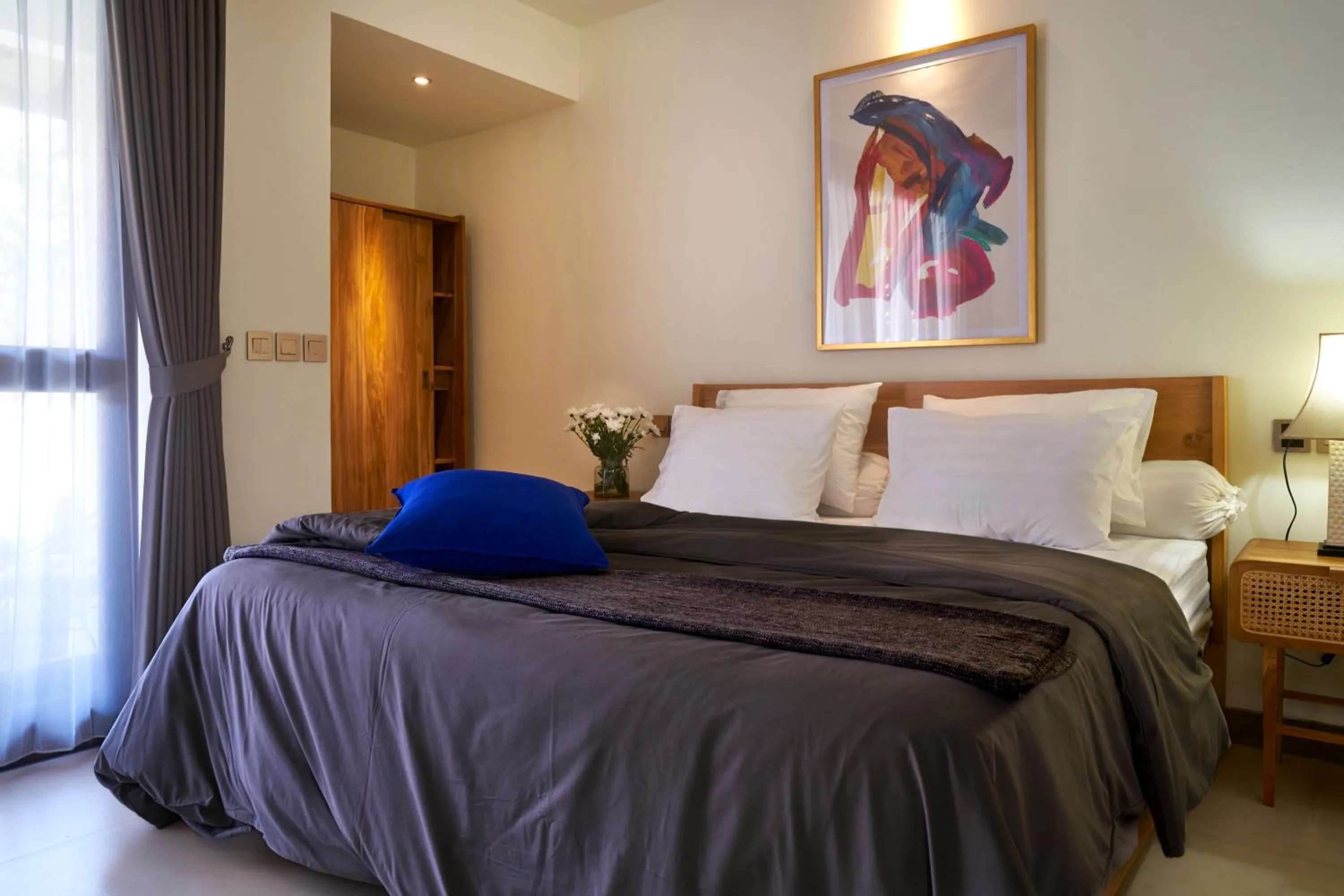 Bed in Villa Brabhan Seminyak