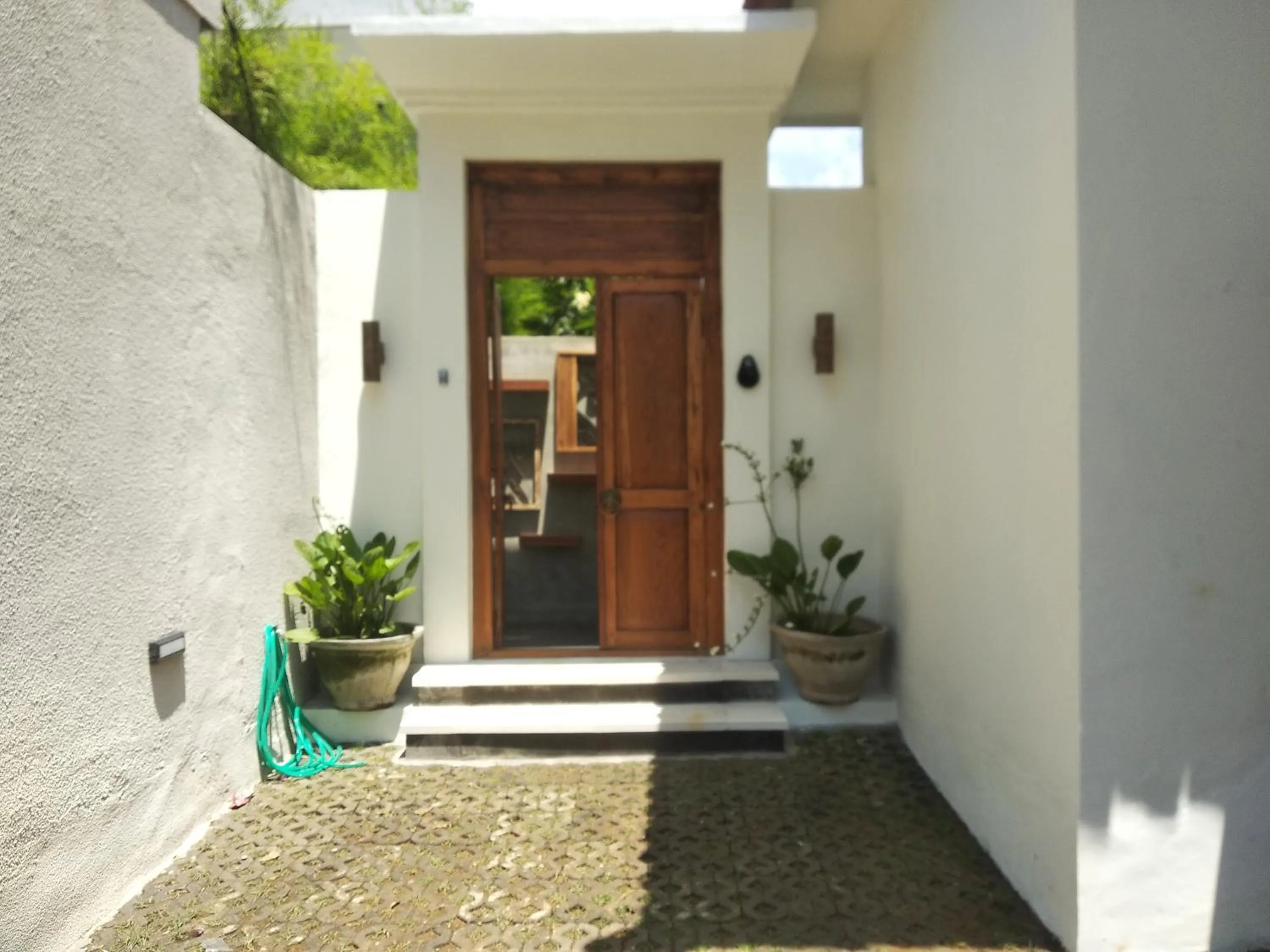 Facade/entrance in Villa Brabhan Seminyak