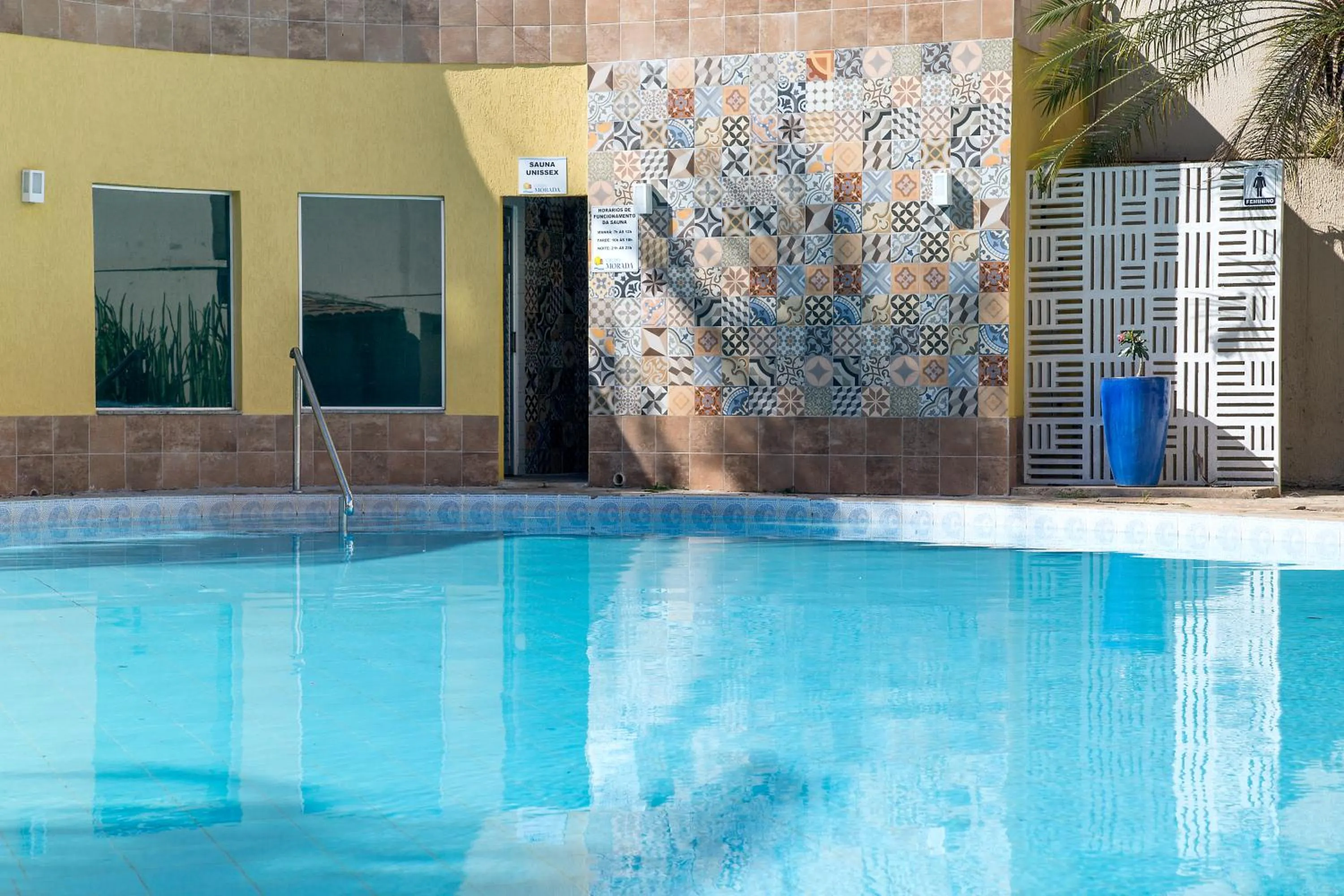 Steam room in Hotel Morada das Águas