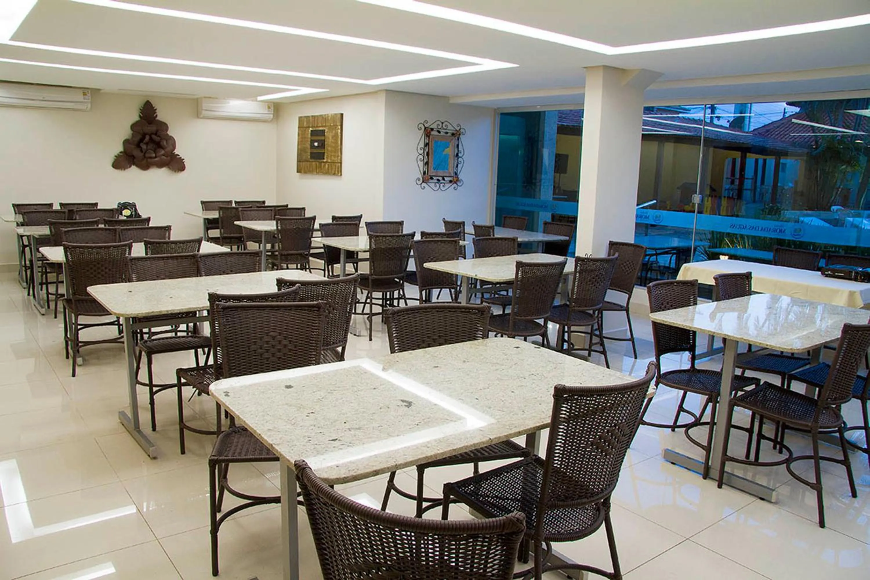 American breakfast in Hotel Morada das Águas