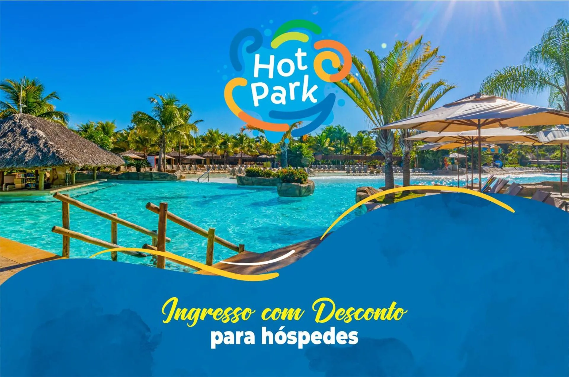 Aqua park in Hotel Morada das Águas