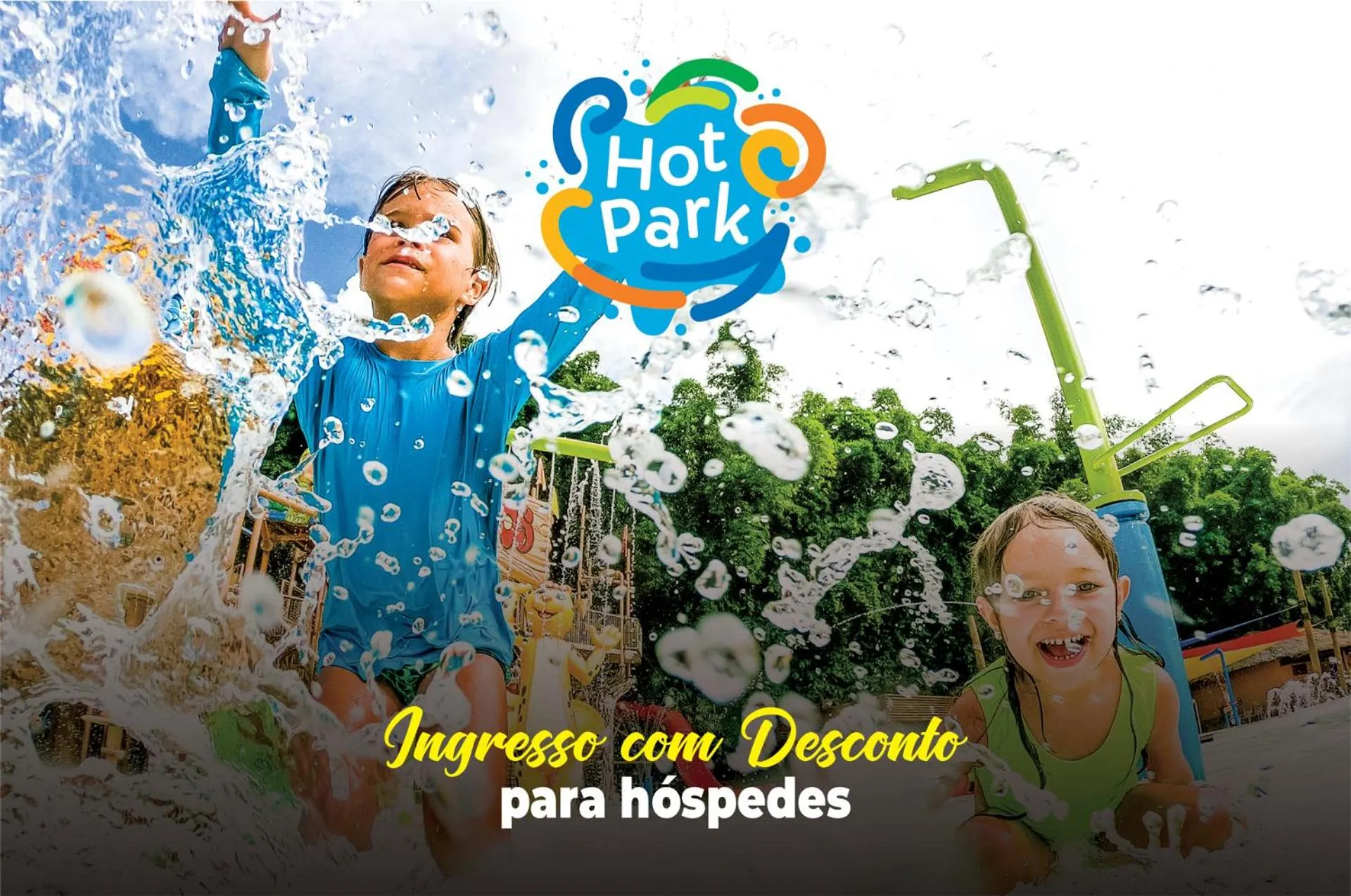 Aqua park in Hotel Morada das Águas