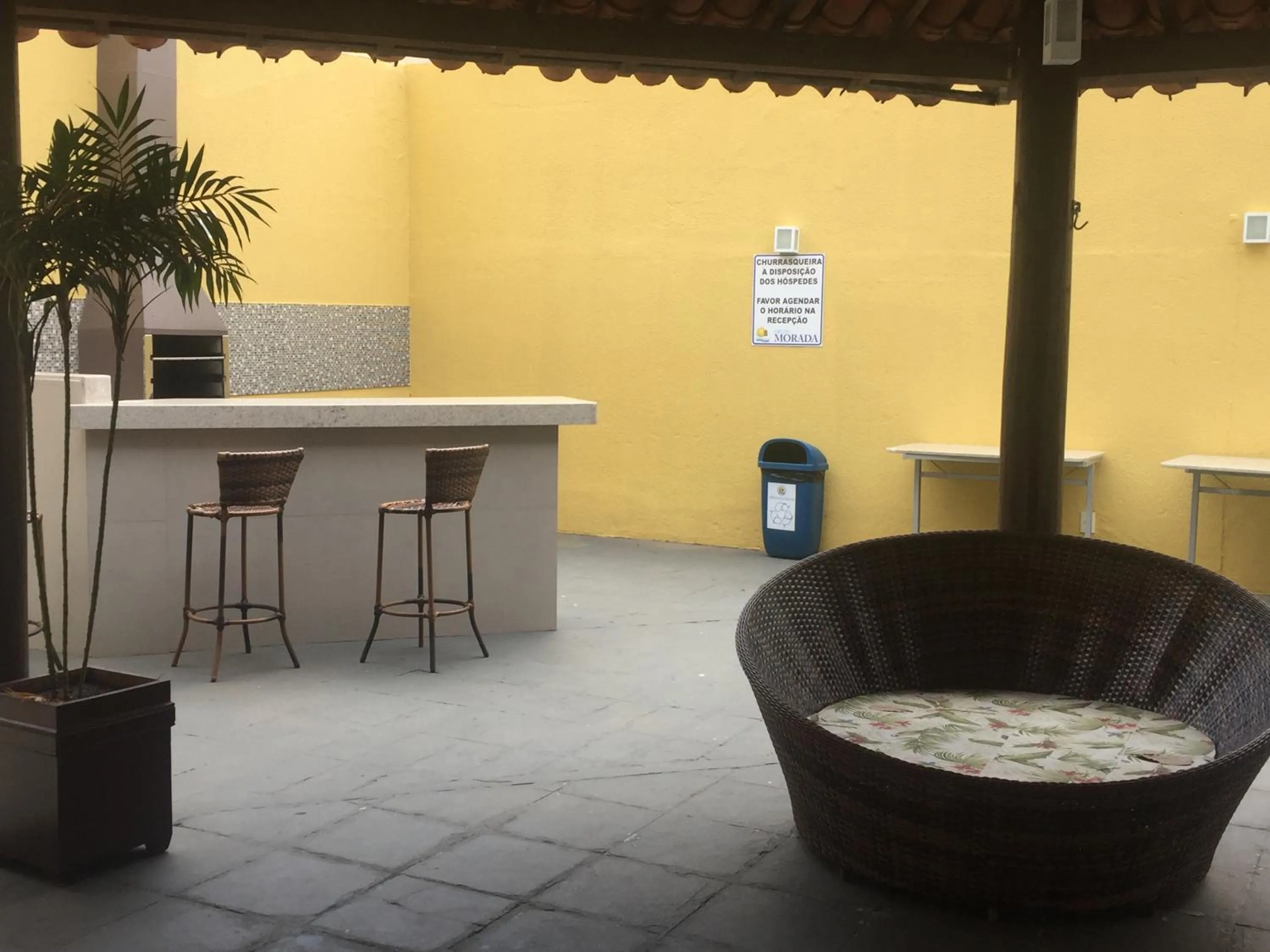 BBQ facilities in Hotel Morada das Águas
