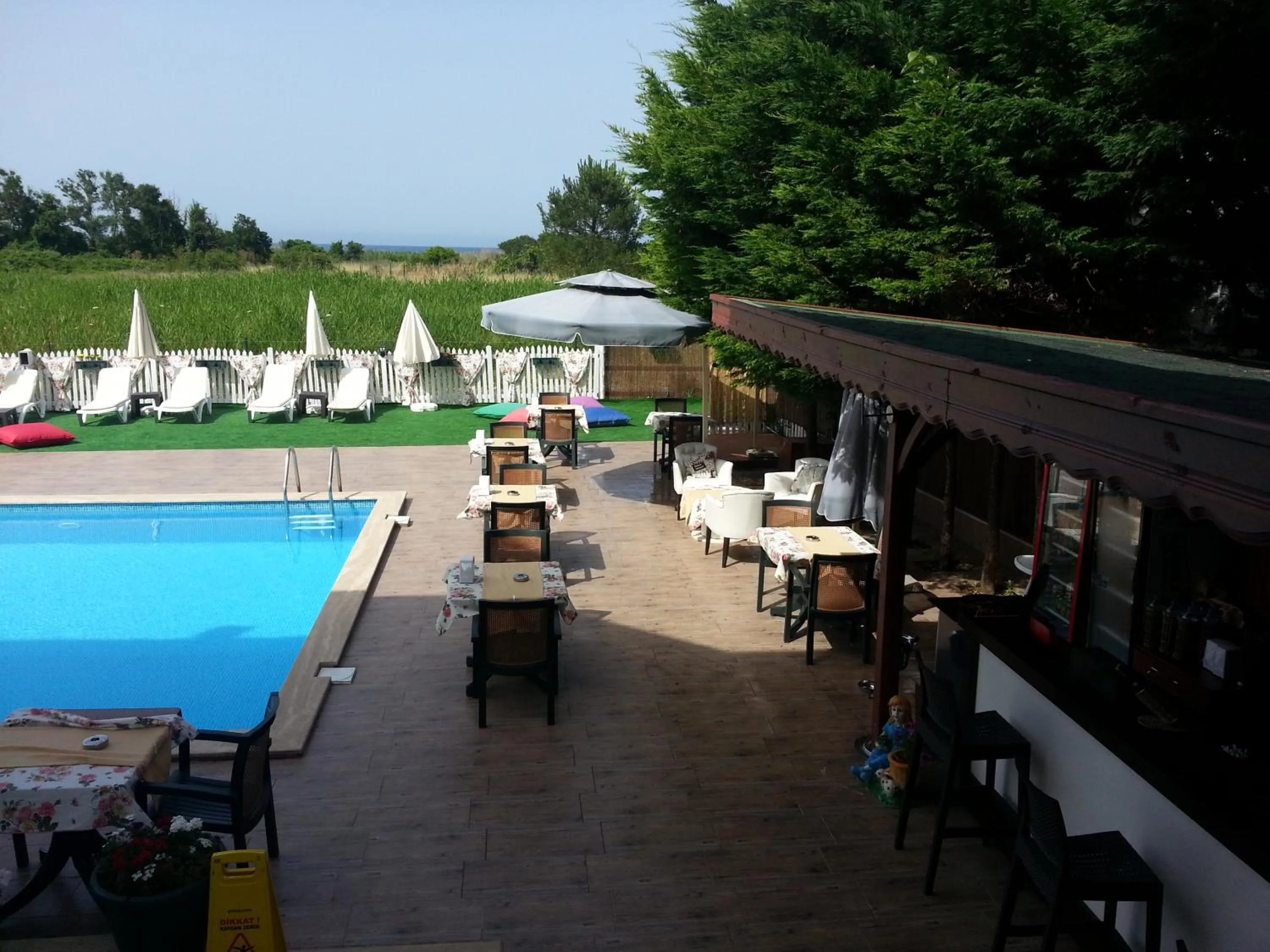 Swimming pool in Velena Hotel