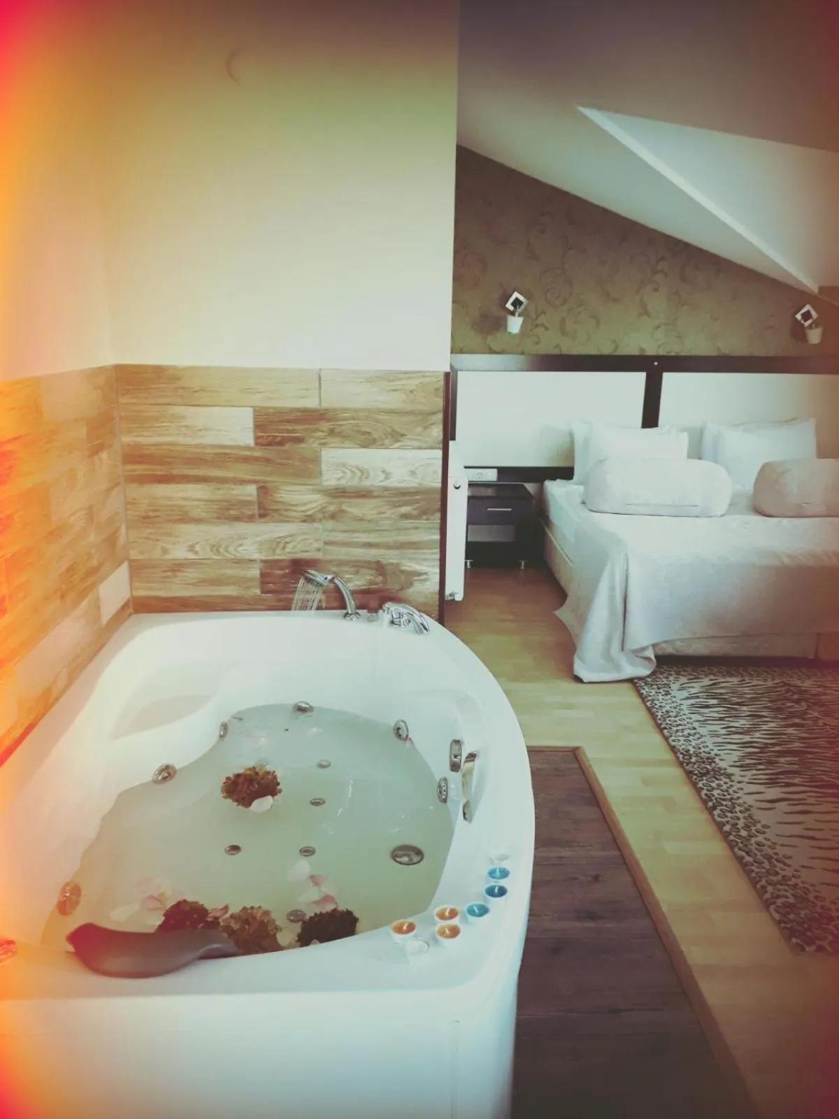 Decorative detail in Velena Hotel