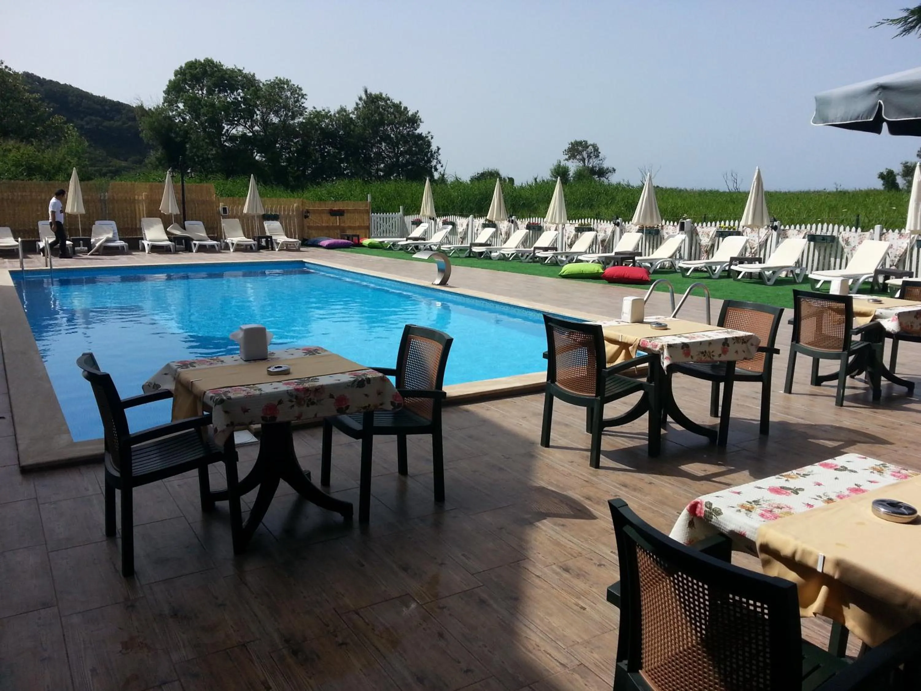 Swimming pool in Velena Hotel