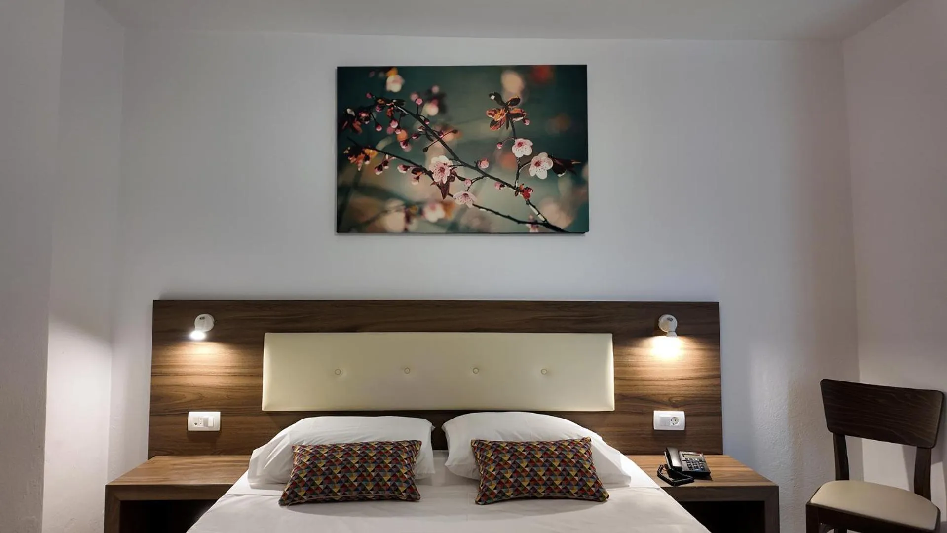 Bedroom, Bed in Hotel Santorini