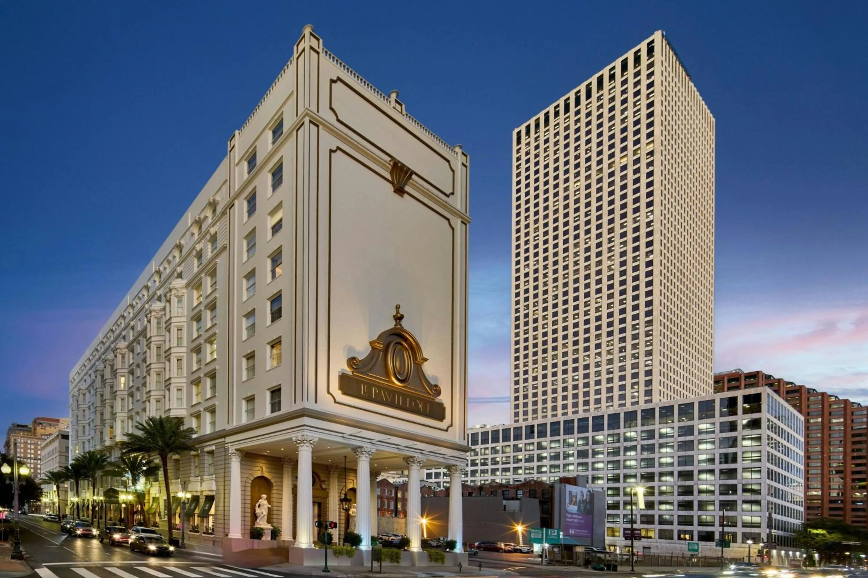 Property building in Le Pavillon, New Orleans, a Tribute Portfolio Hotel