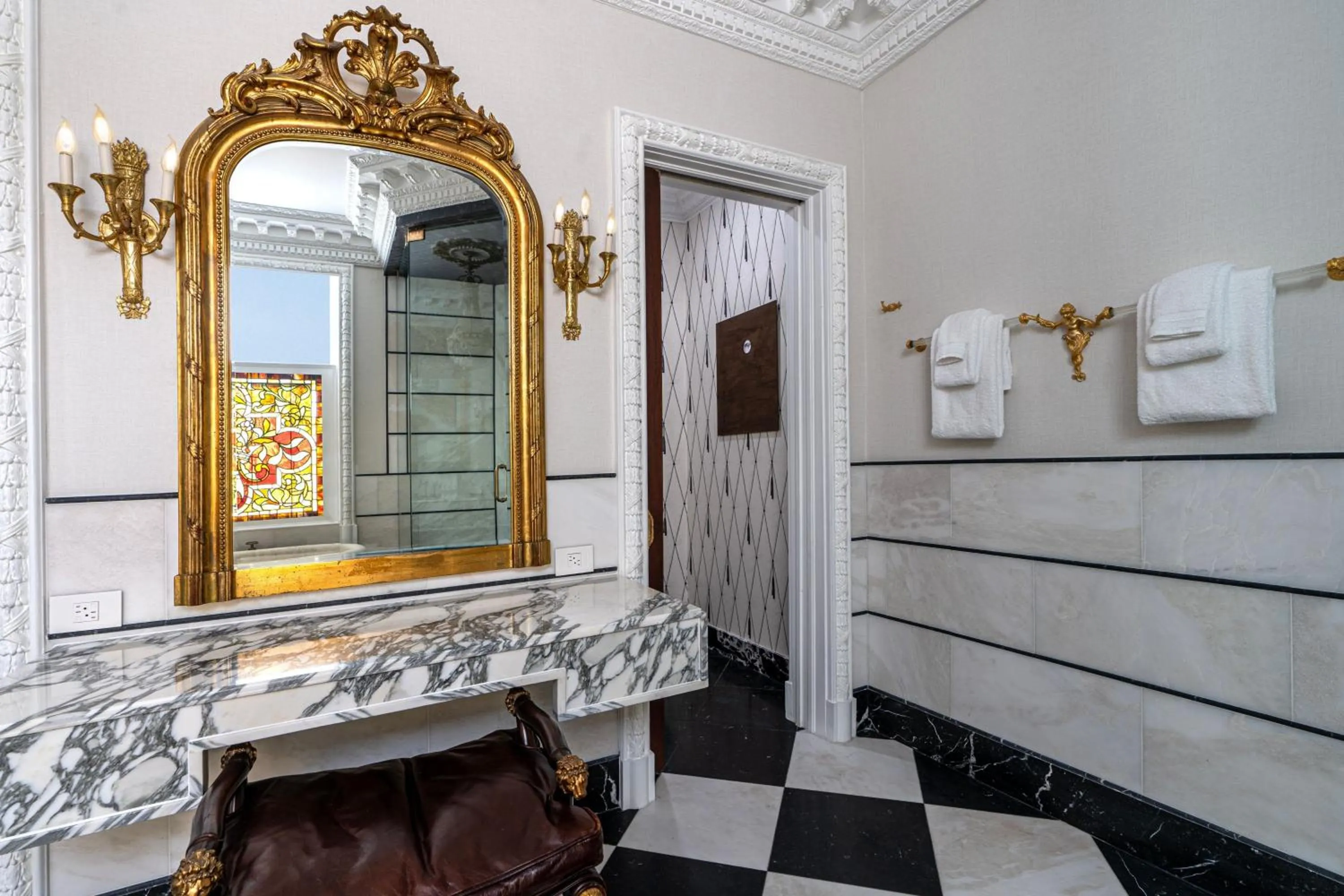 Bathroom in Le Pavillon, New Orleans, a Tribute Portfolio Hotel