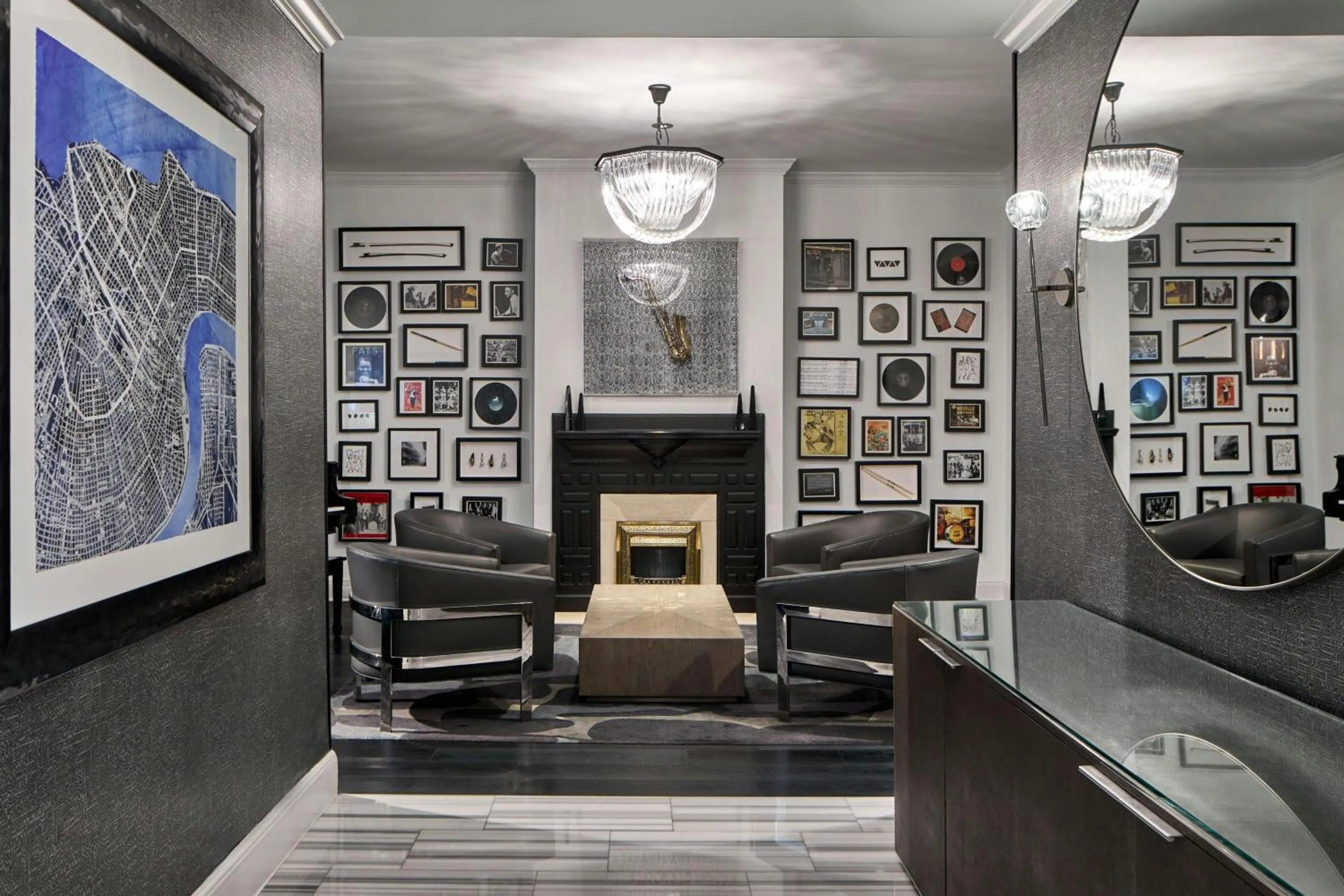 Photo of the whole room in Le Pavillon, New Orleans, a Tribute Portfolio Hotel