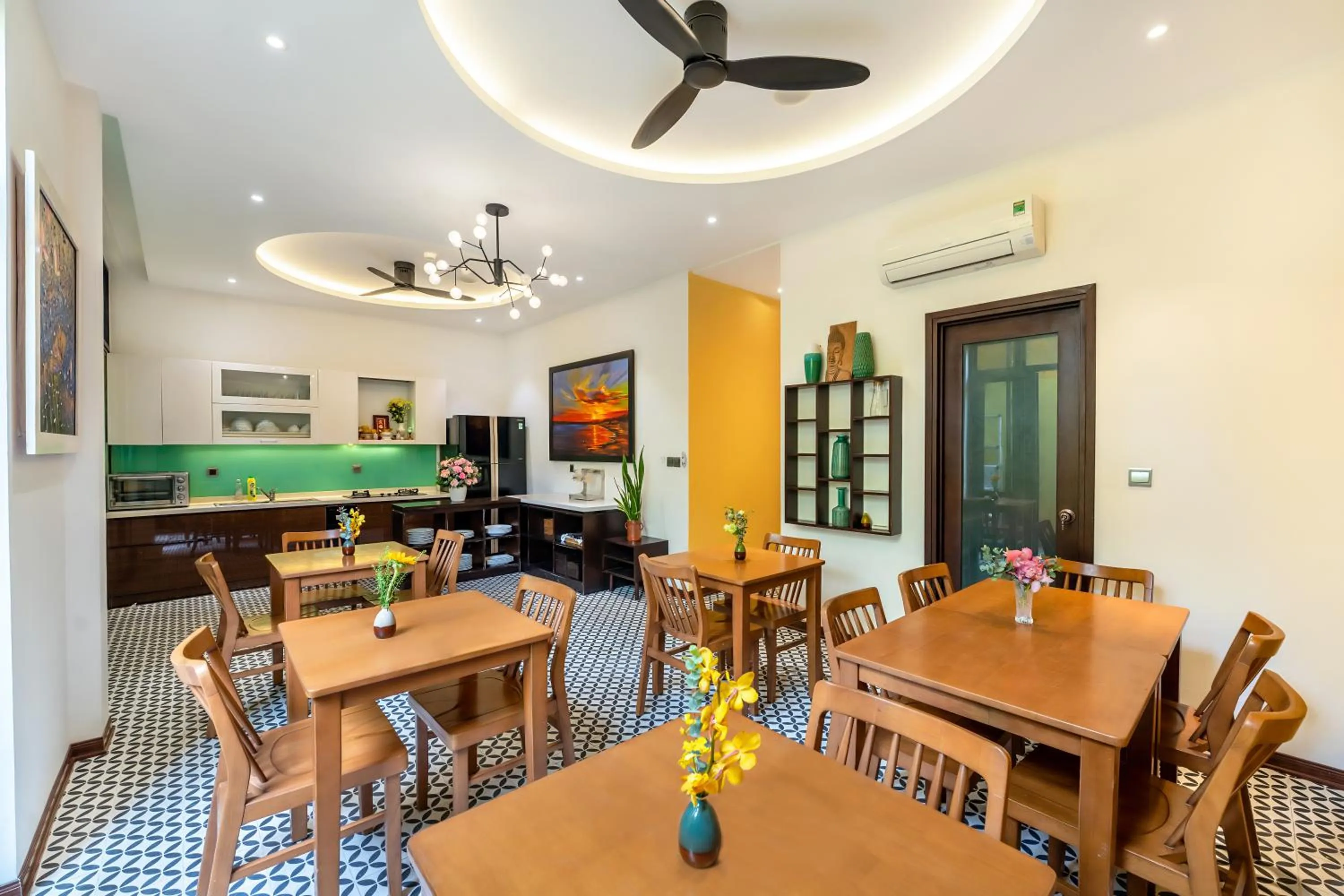 Dining area in Villa Soleil Hoi An