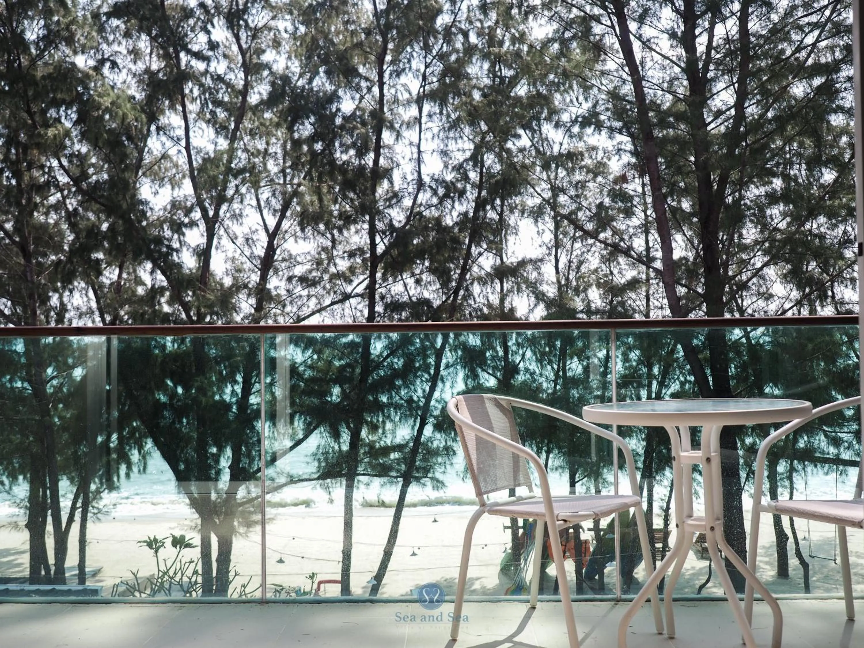 Balcony/Terrace in Sea and Sea Villa Sangaroon