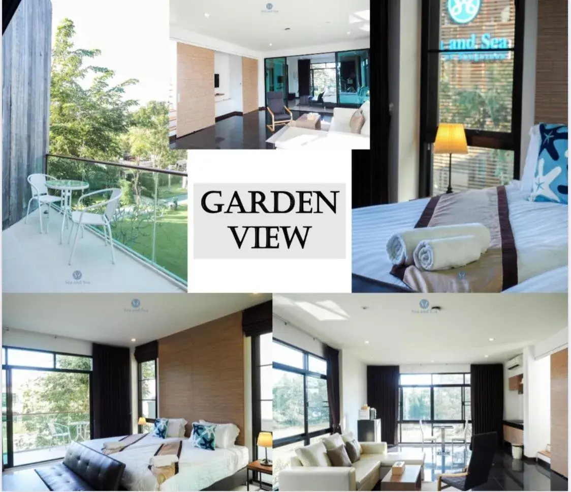 Superior Twin Room with Garden View in Sea and Sea Villa Sangaroon Superior Twin Room with Garden View in Sea and Sea Villa Sangaroon