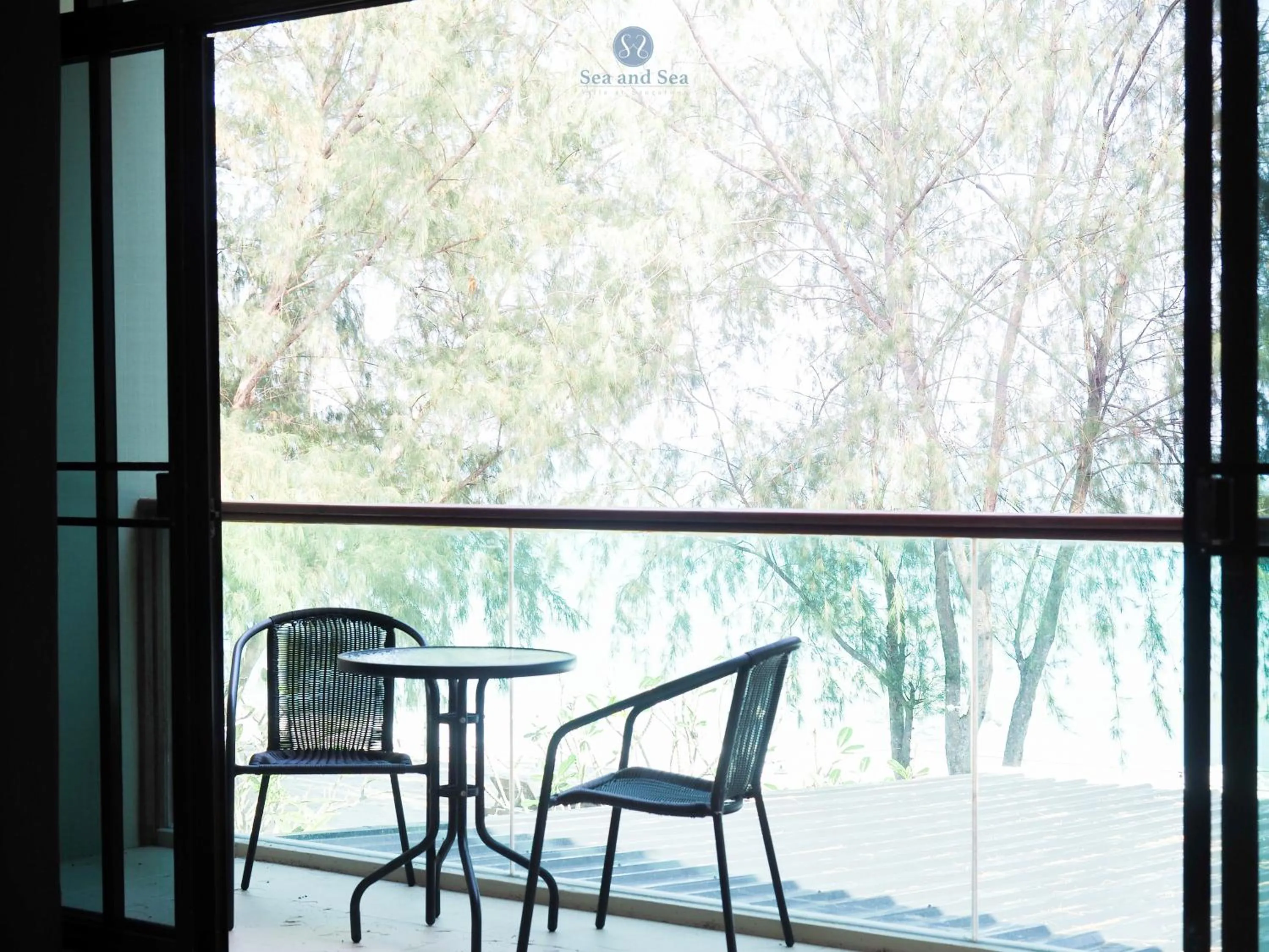 Balcony/Terrace in Sea and Sea Villa Sangaroon