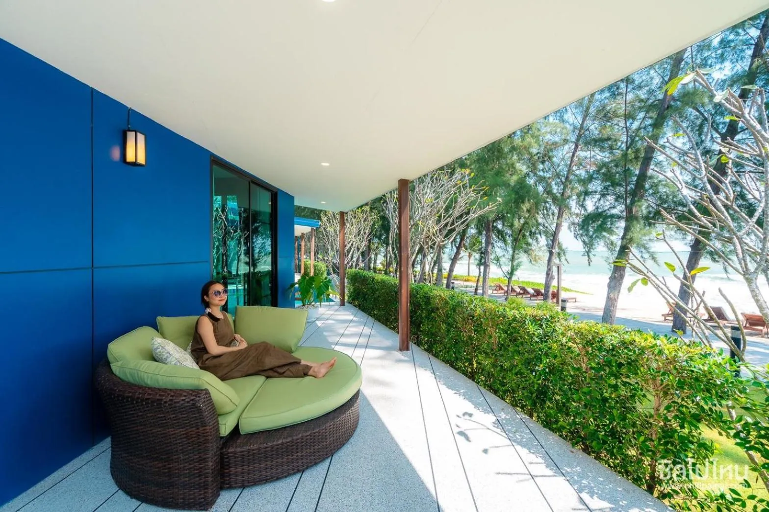 Patio in Sea and Sea Villa Sangaroon